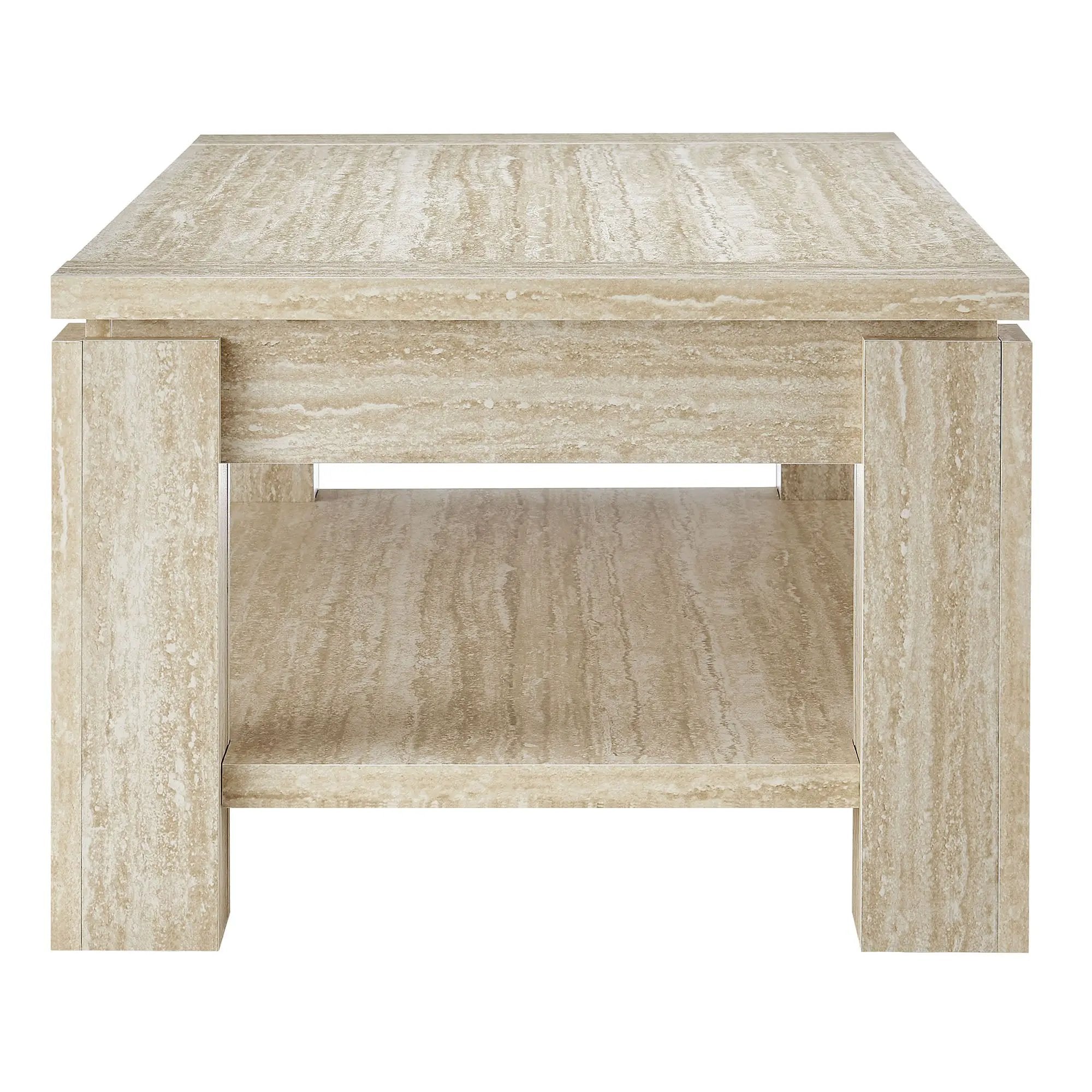 Hollis Travertine Coffee Table by Modway by HouseOfZazla