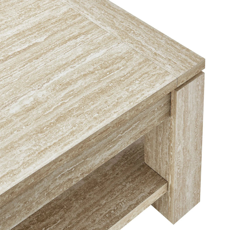 Hollis Travertine Coffee Table by Modway by HouseOfZazla