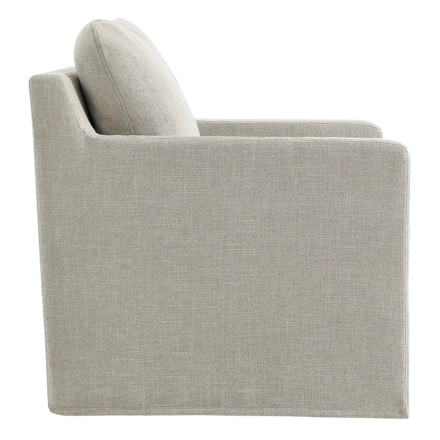 Serene Fabric Slipcovered Swivel Armchair by Modway by HouseOfZazla