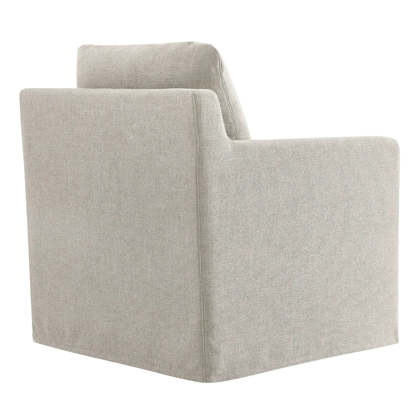 Serene Fabric Slipcovered Swivel Armchair by Modway by HouseOfZazla