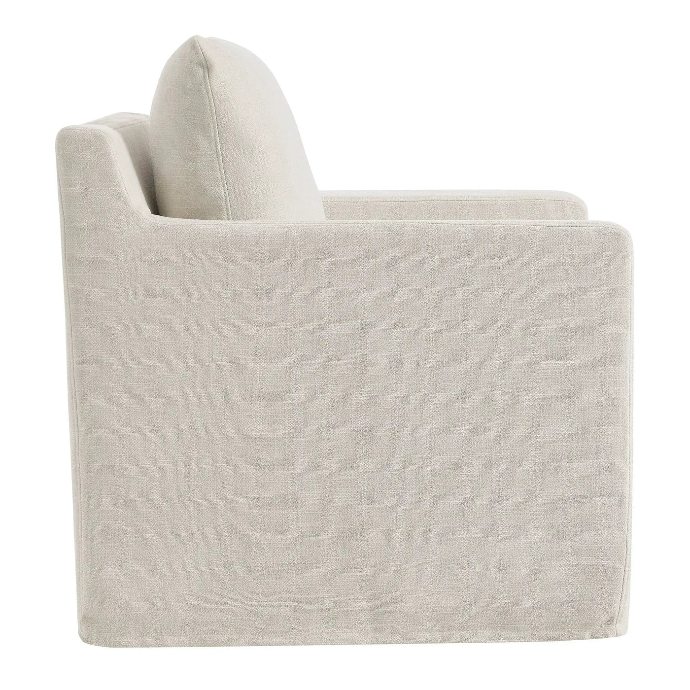 Serene Fabric Slipcovered Swivel Armchair by Modway by HouseOfZazla