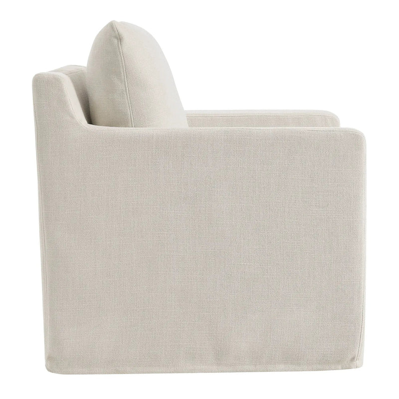 Serene Fabric Slipcovered Swivel Armchair by Modway by HouseOfZazla