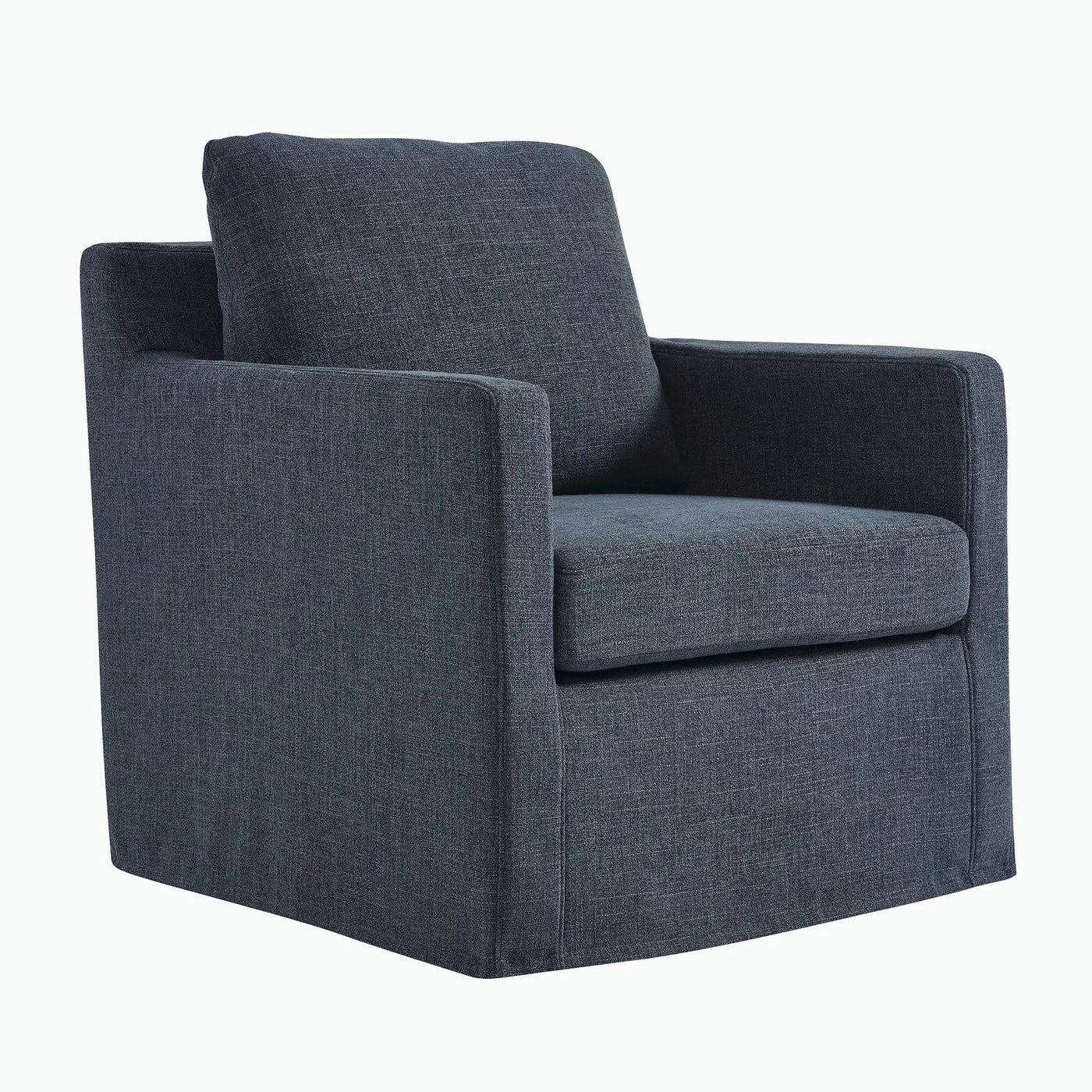 Serene Fabric Slipcovered Swivel Armchair by Modway by HouseOfZazla