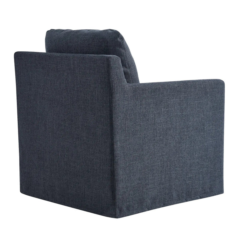 Serene Fabric Slipcovered Swivel Armchair by Modway by HouseOfZazla
