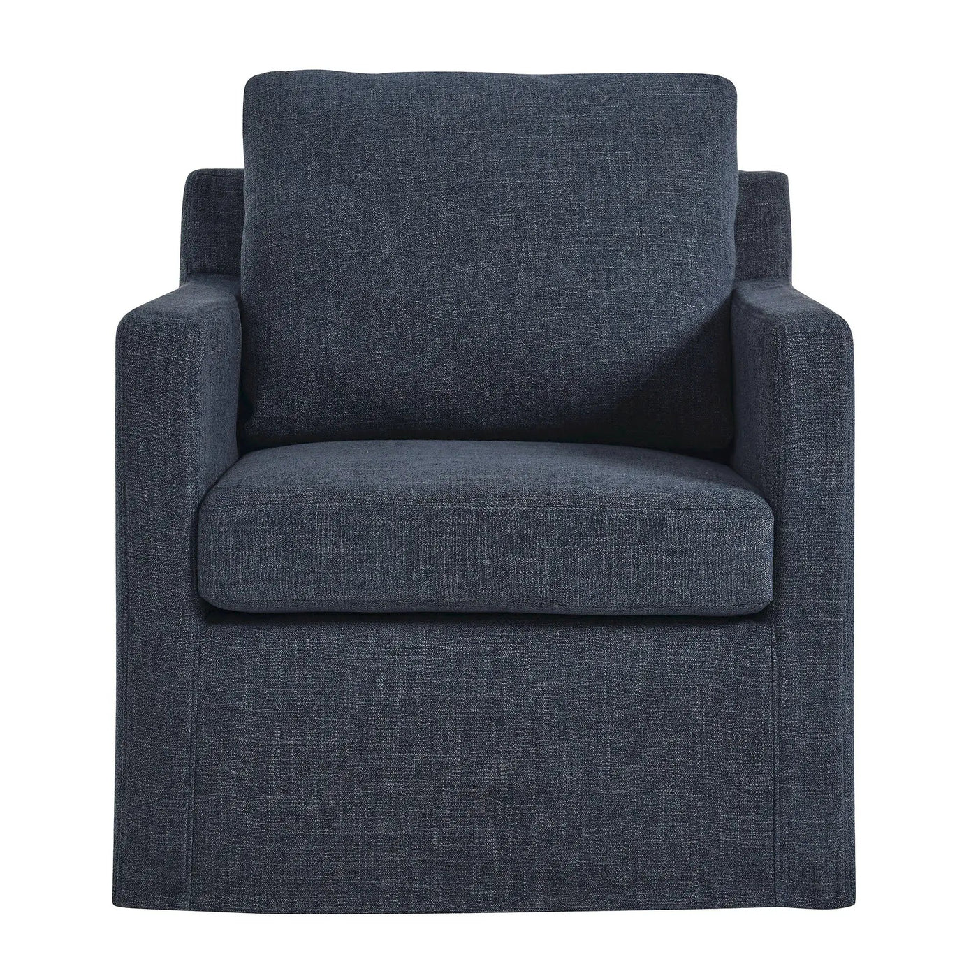 Serene Fabric Slipcovered Swivel Armchair by Modway by HouseOfZazla
