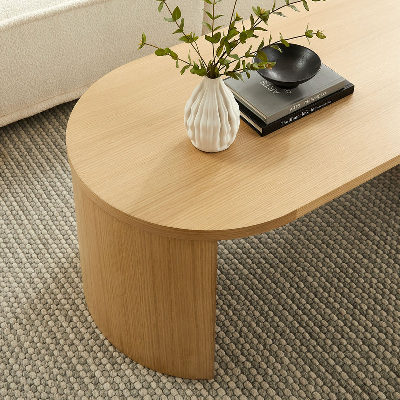 Aspect Oval Wood Coffee Table by Modway, photo 10 of 10