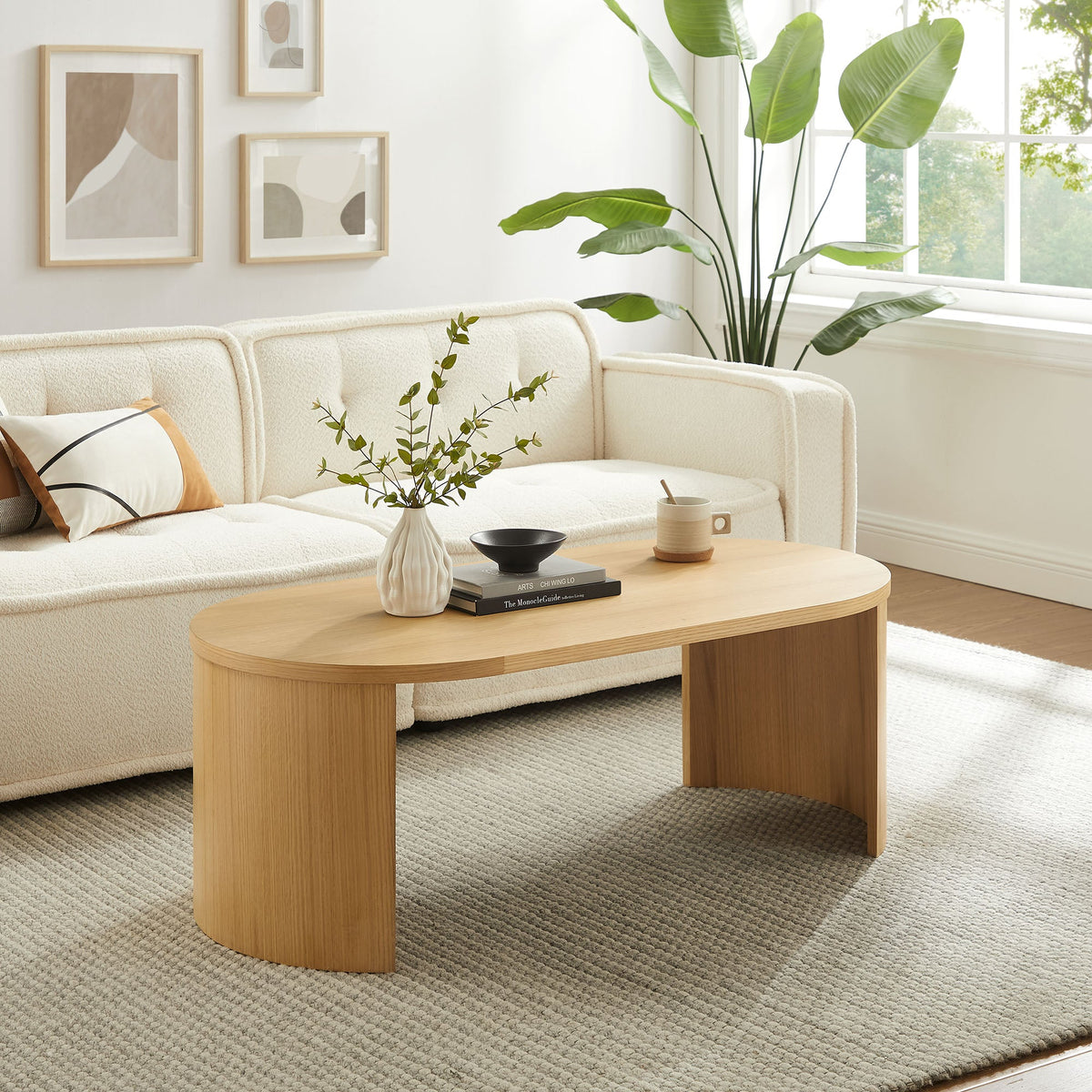 Aspect Oval Wood Coffee Table by Modway, photo 9 of 10