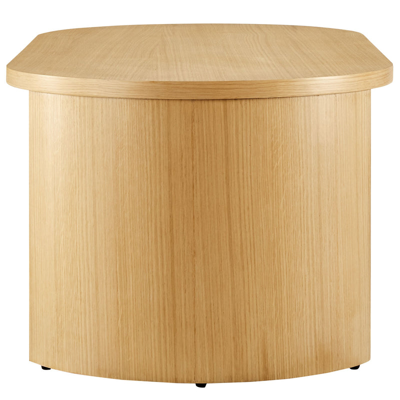 Aspect Oval Wood Coffee Table by Modway, photo 5 of 10