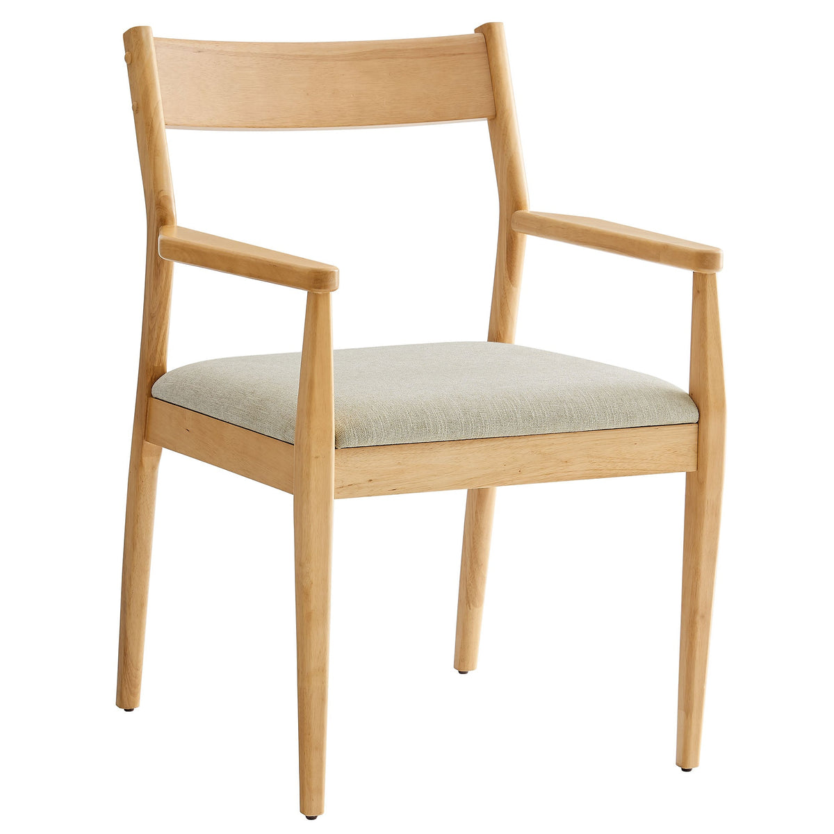 Solara Fabric Wood Dining Armchairs Set of 2 by Modway, photo 4 of 20