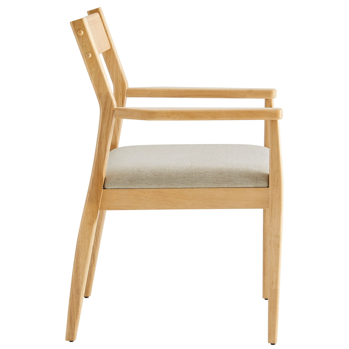 Solara Fabric Wood Dining Armchairs Set of 2 by Modway, photo 5 of 20