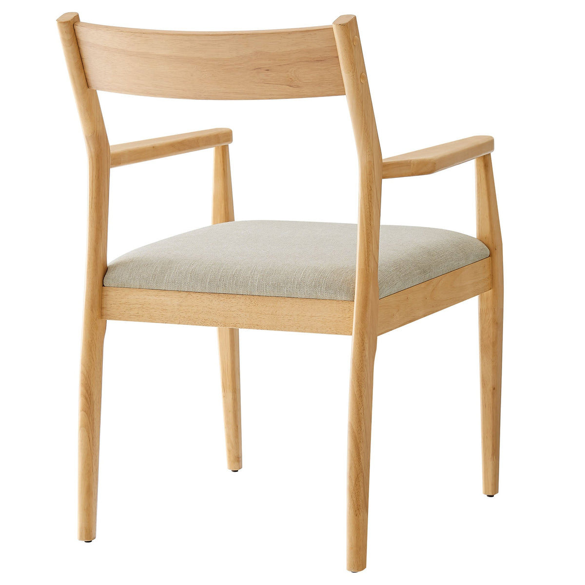 Solara Fabric Wood Dining Armchairs Set of 2 by Modway, photo 6 of 20