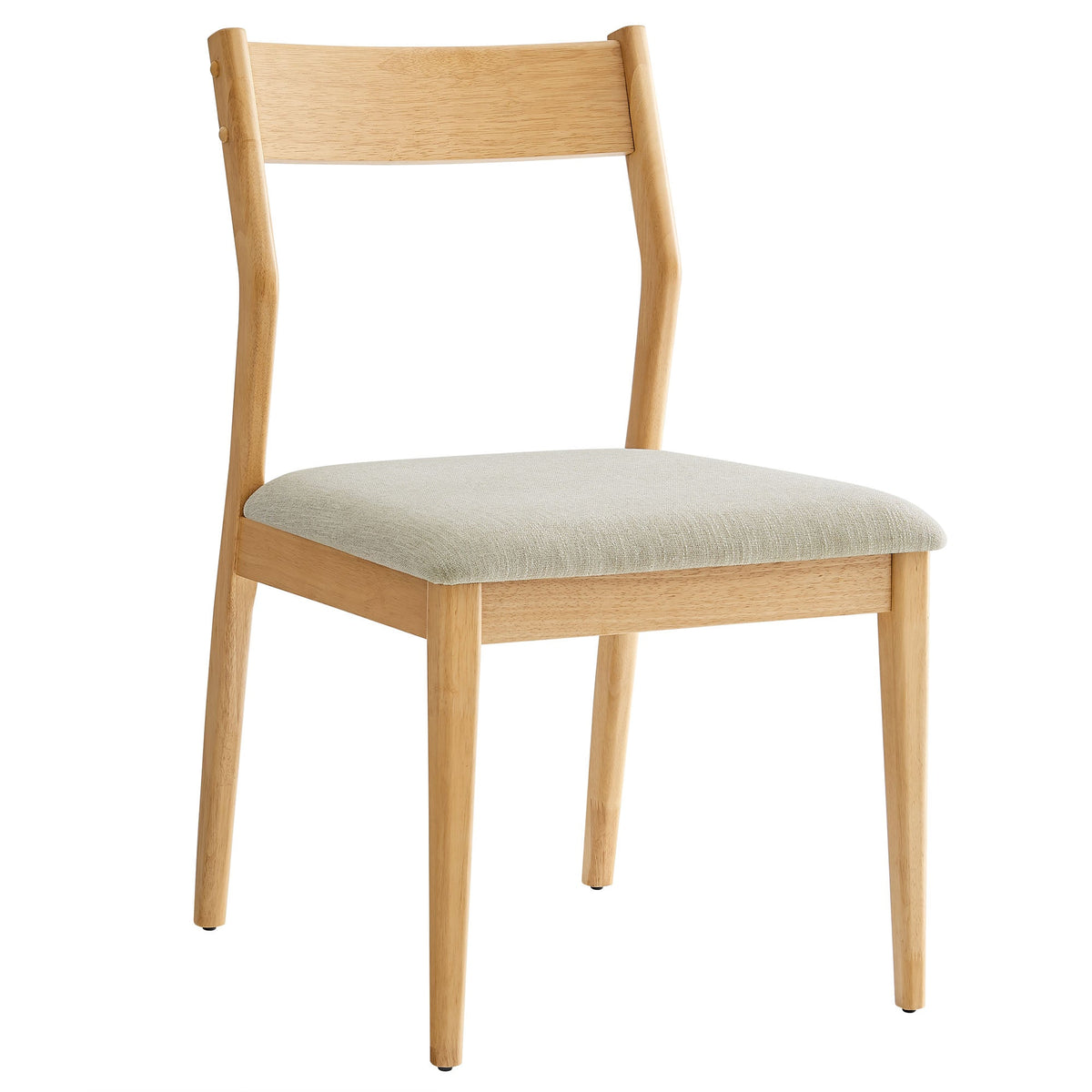Solara Fabric Wood Dining Side Chairs Set of 2 by Modway, photo 4 of 20