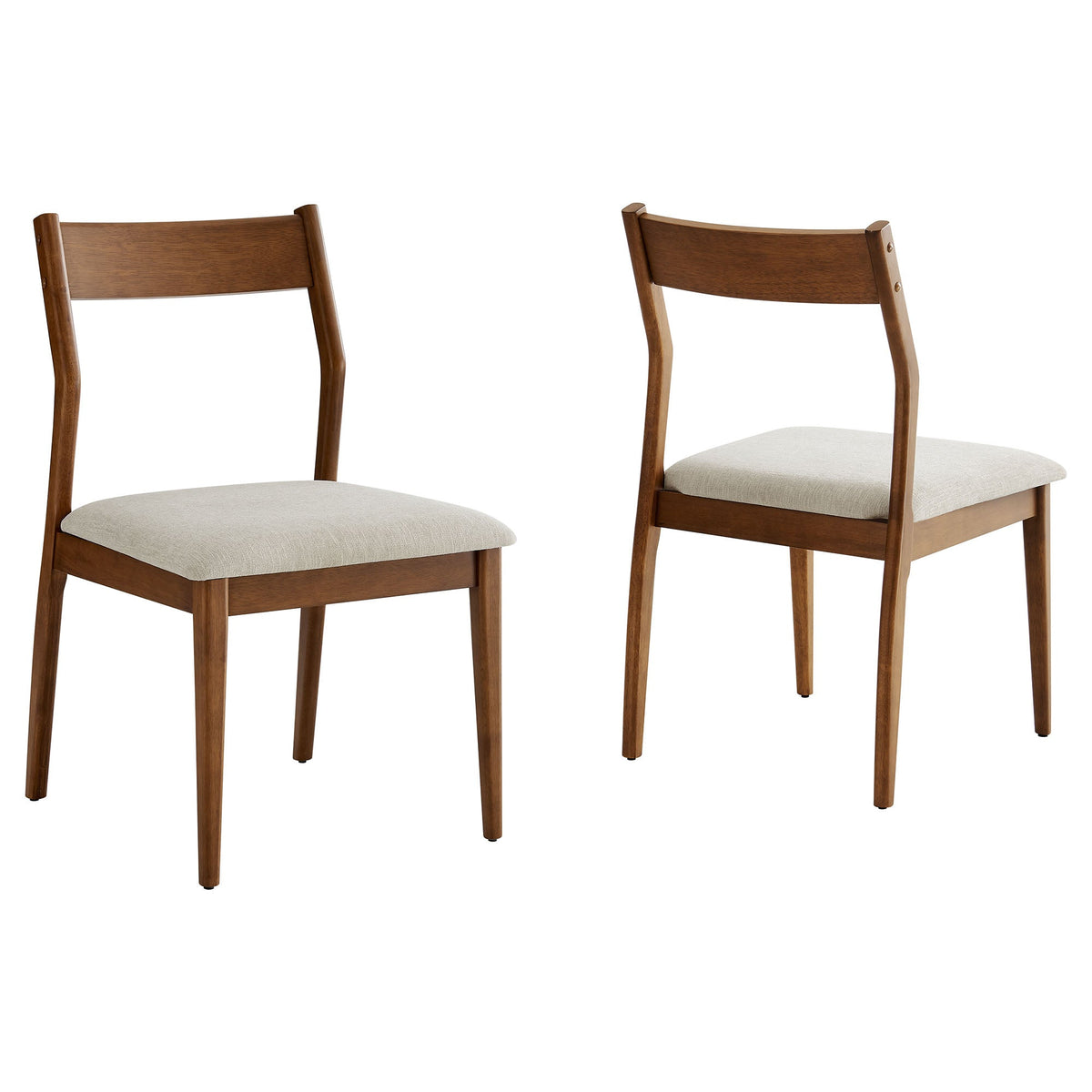 Solara Fabric Wood Dining Side Chairs Set of 2 by Modway, photo 11 of 20