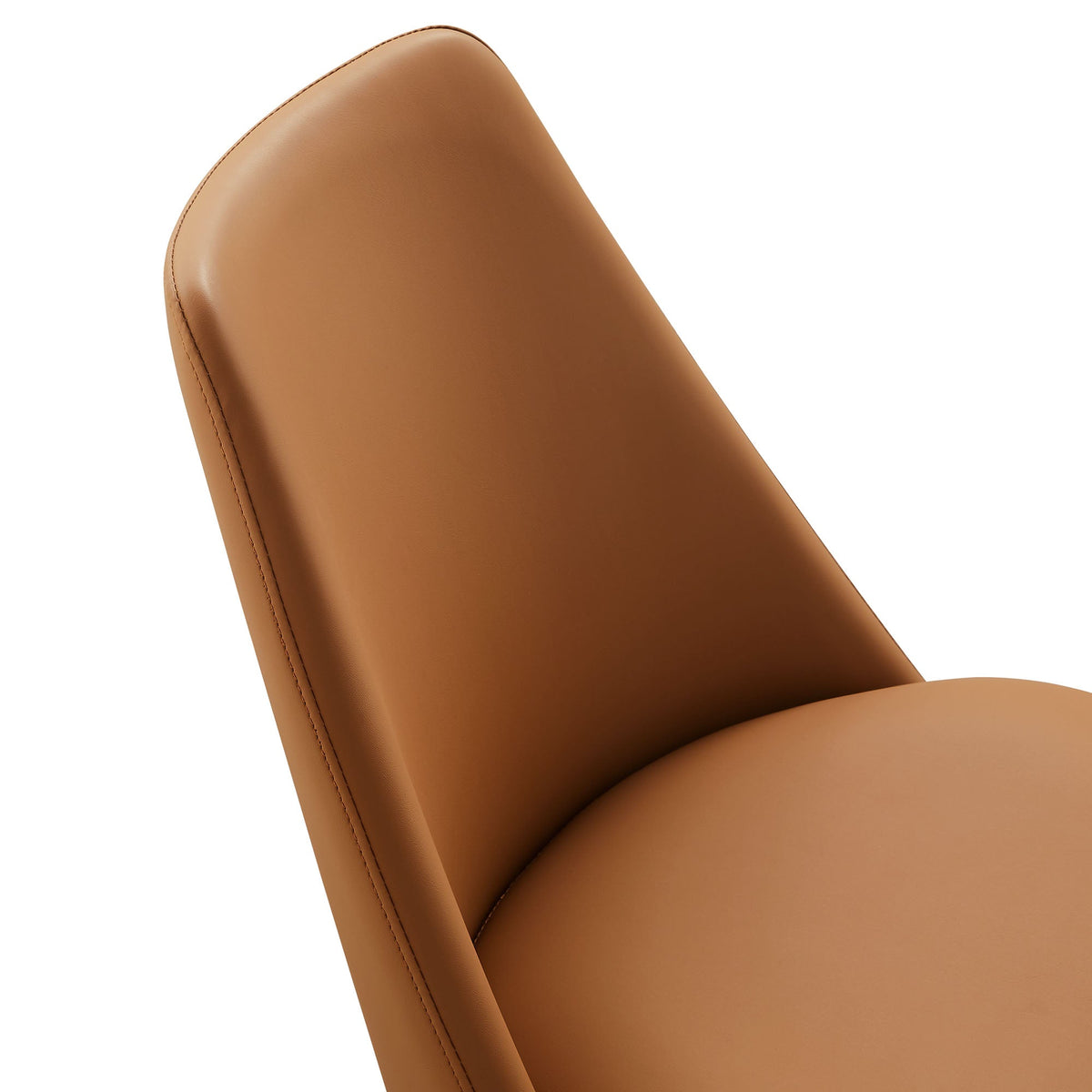 Lippa Swivel Dining Vegan Leather Side Chair by Modway, photo 7 of 20