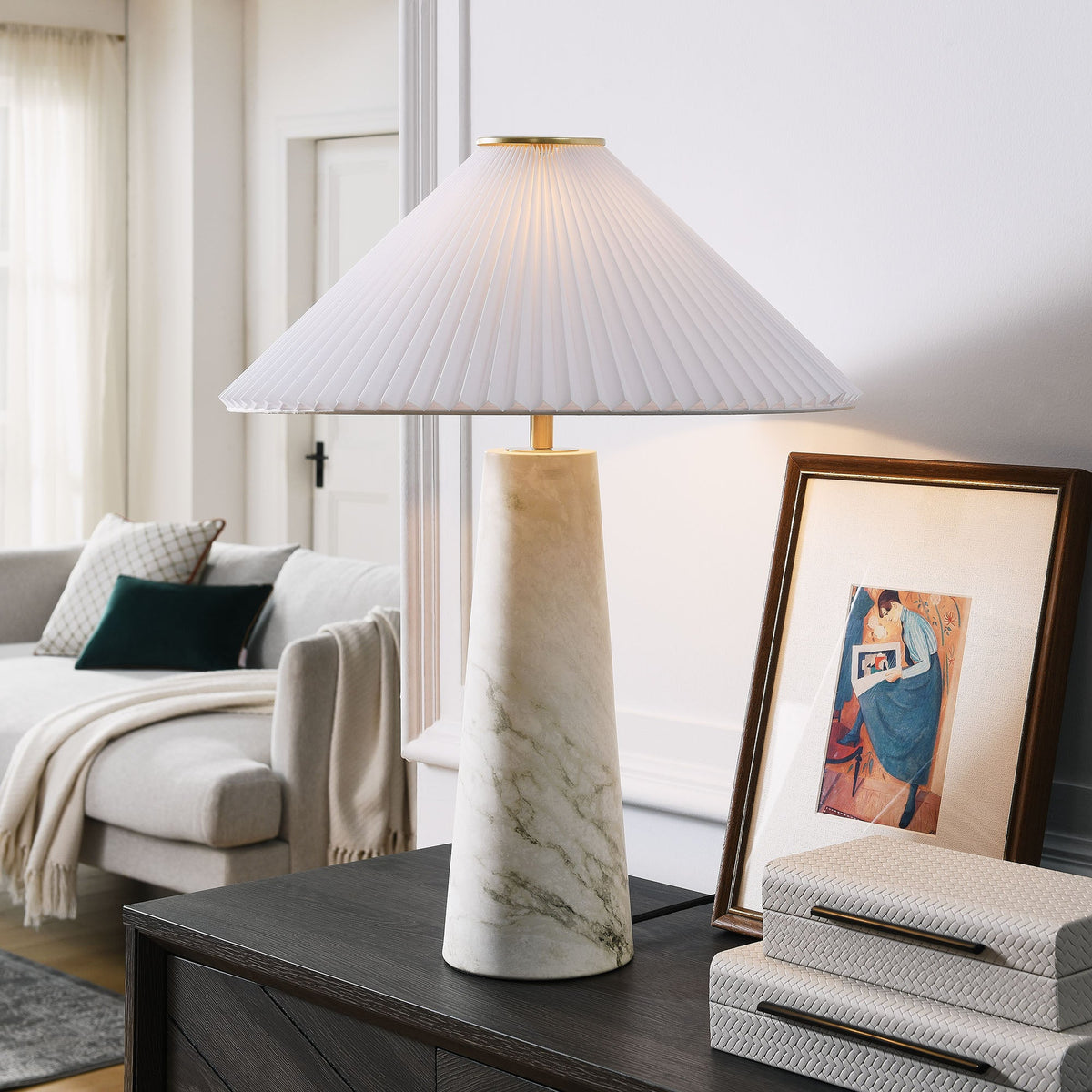 Nera Marble Table Lamp by Modway, photo 32 of 33