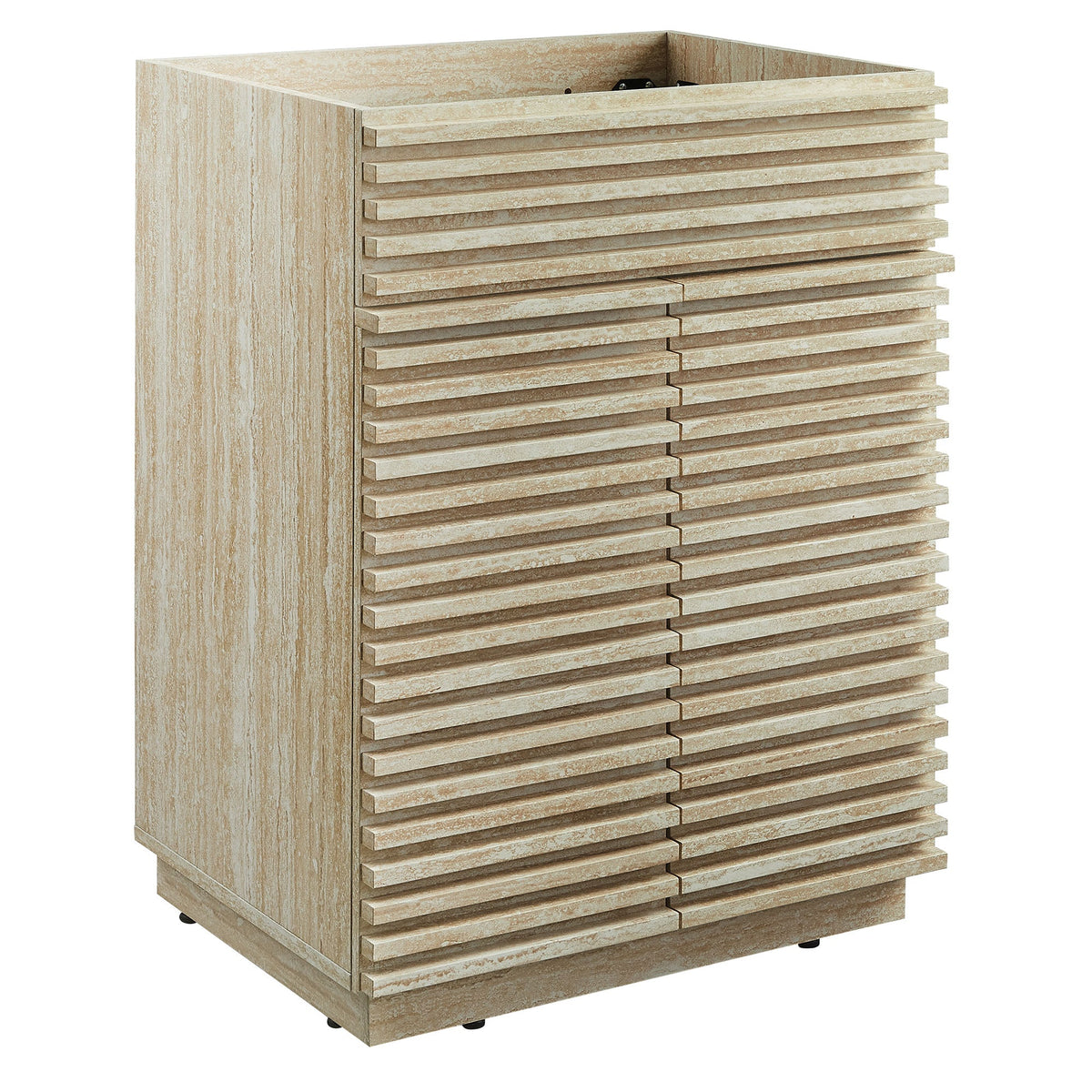 Render Faux Travertine Bathroom Vanity Cabinet