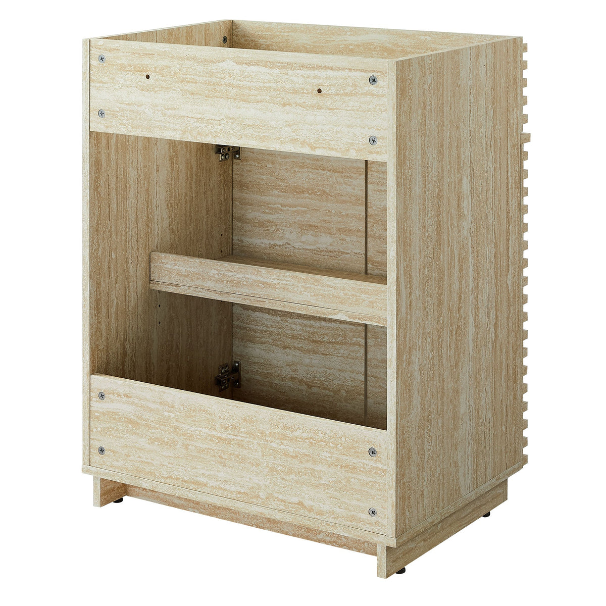 Render Faux Travertine Bathroom Vanity Cabinet, photo 5 of 21