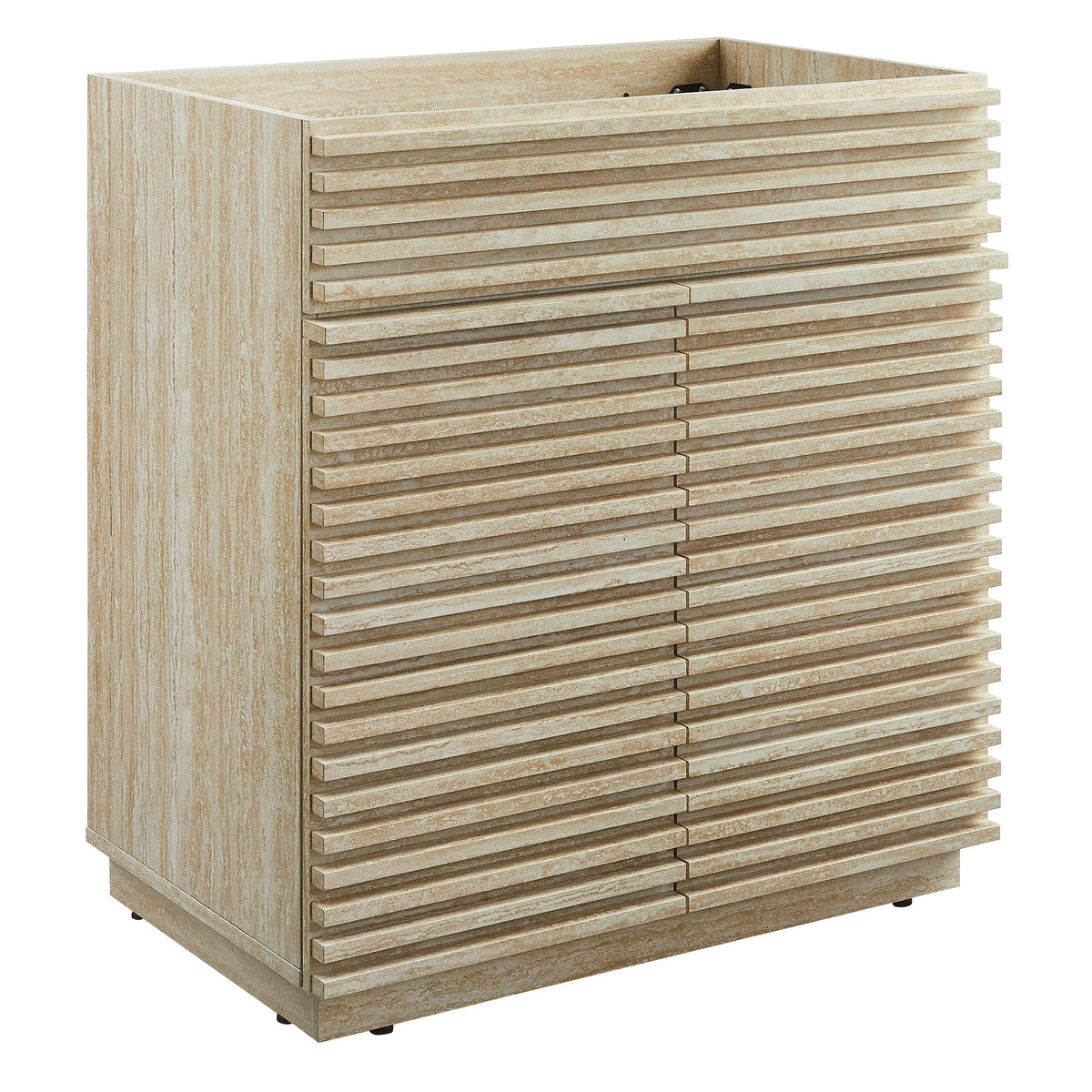 Render Faux Travertine Bathroom Vanity Cabinet, photo 8 of 21