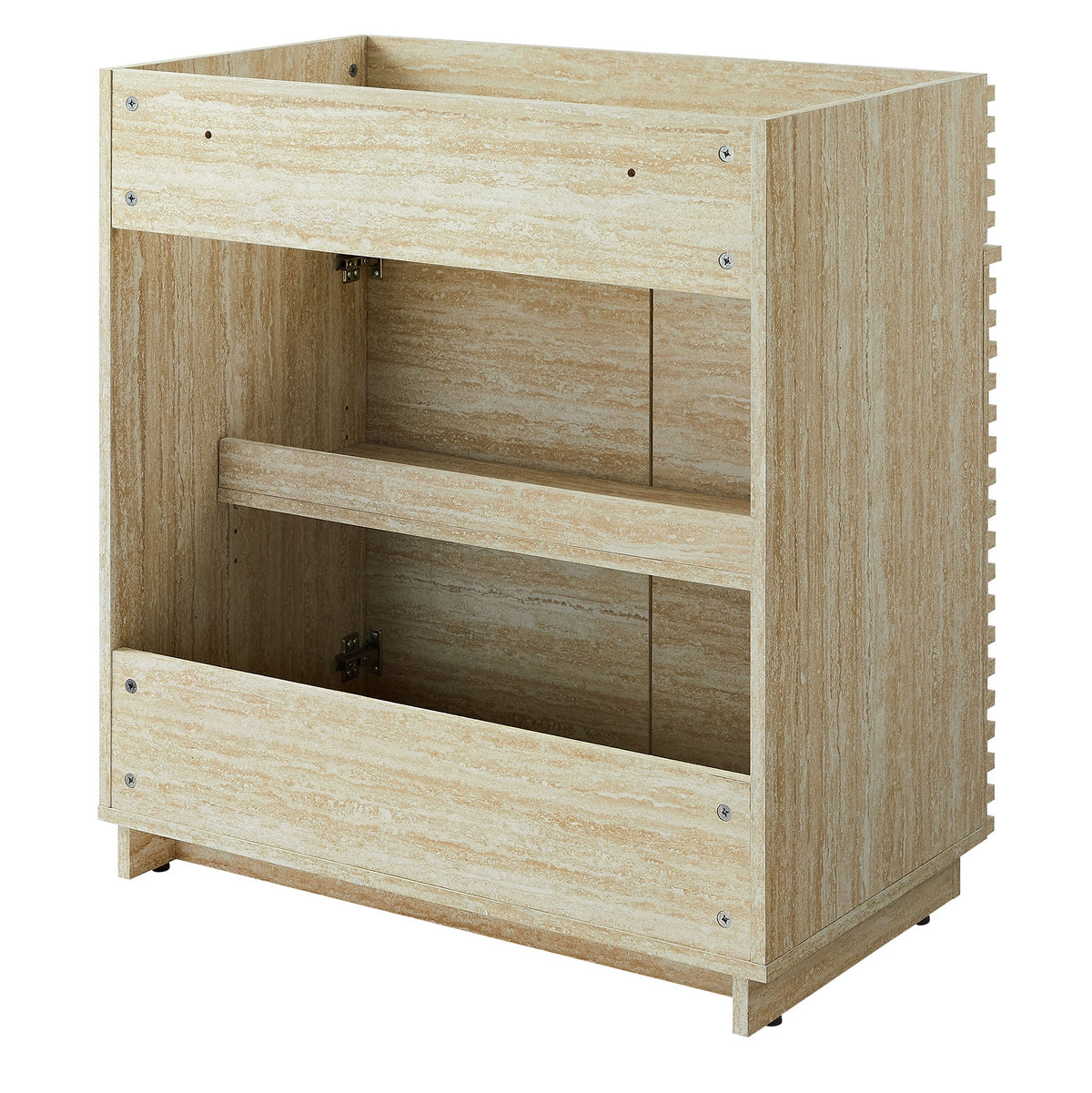 Render Faux Travertine Bathroom Vanity Cabinet, photo 12 of 21