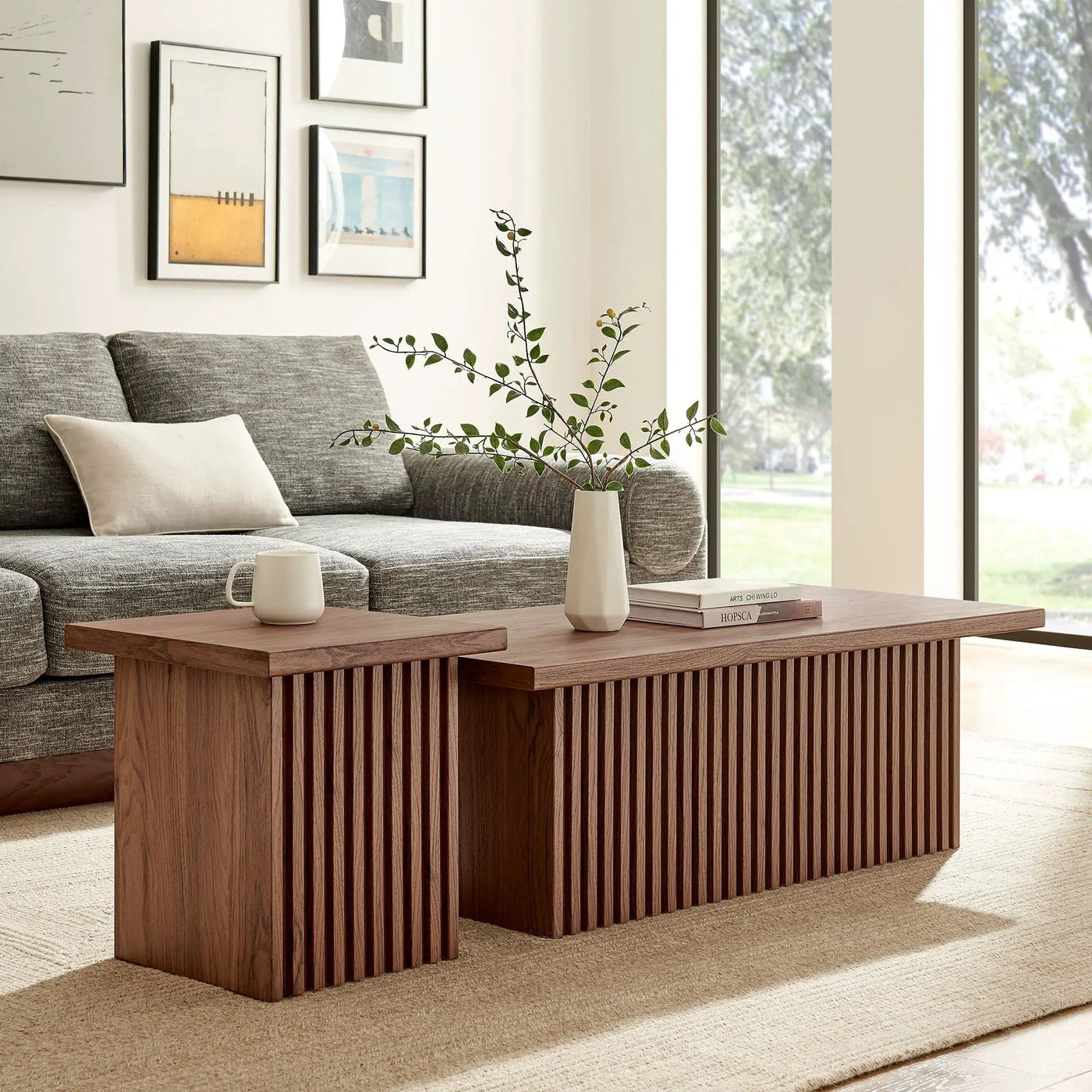 Render Nesting Coffee Tables Set of 2 by Modway by HouseOfZazla