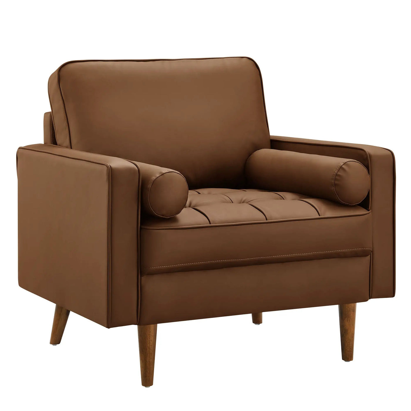 Valour Tufted Vegan Leather Accent Armchair by Modway by HouseOfZazla