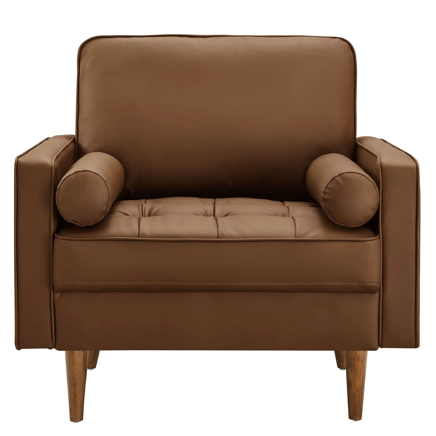 Valour Tufted Vegan Leather Accent Armchair by Modway by HouseOfZazla