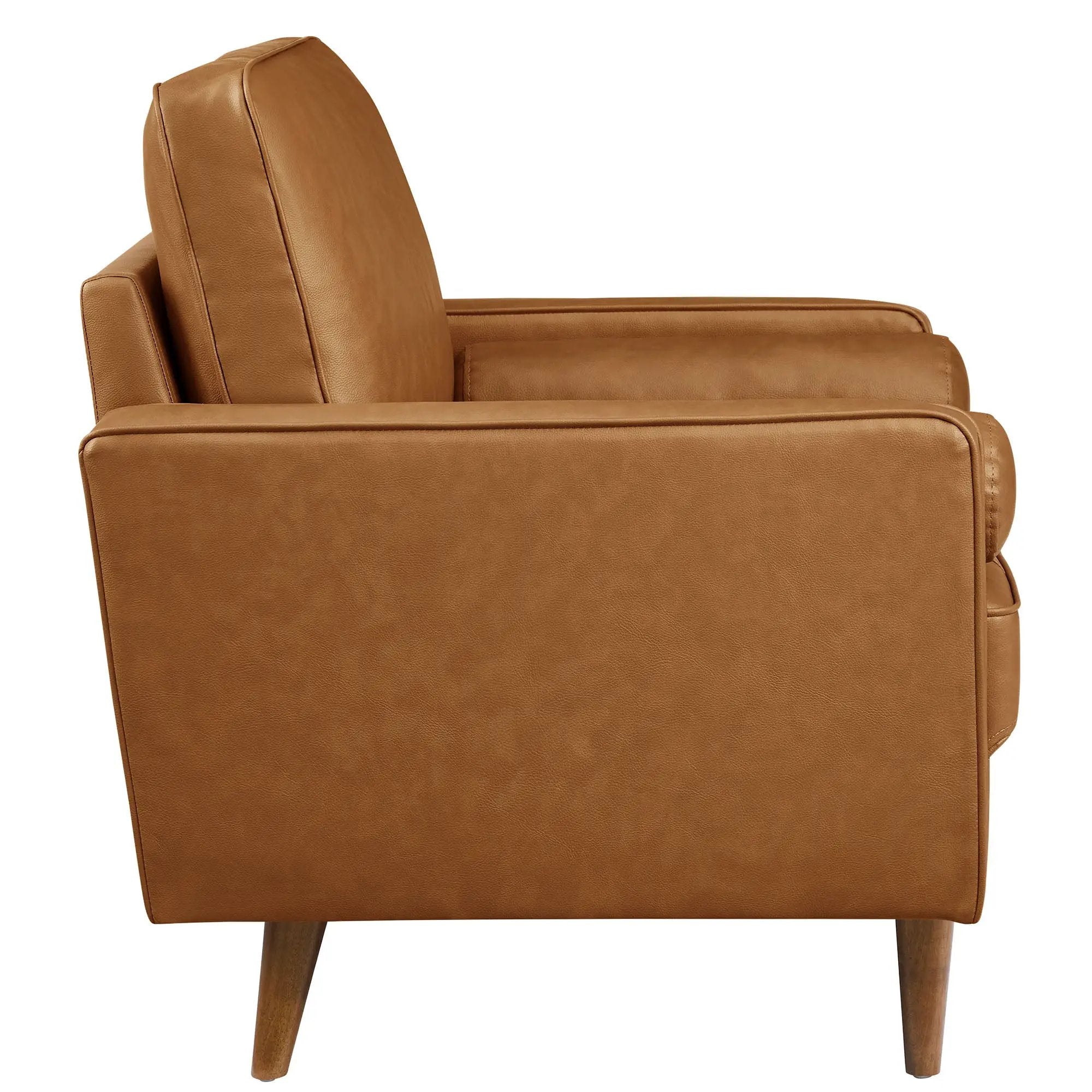 Valour Tufted Vegan Leather Accent Armchair by Modway by HouseOfZazla