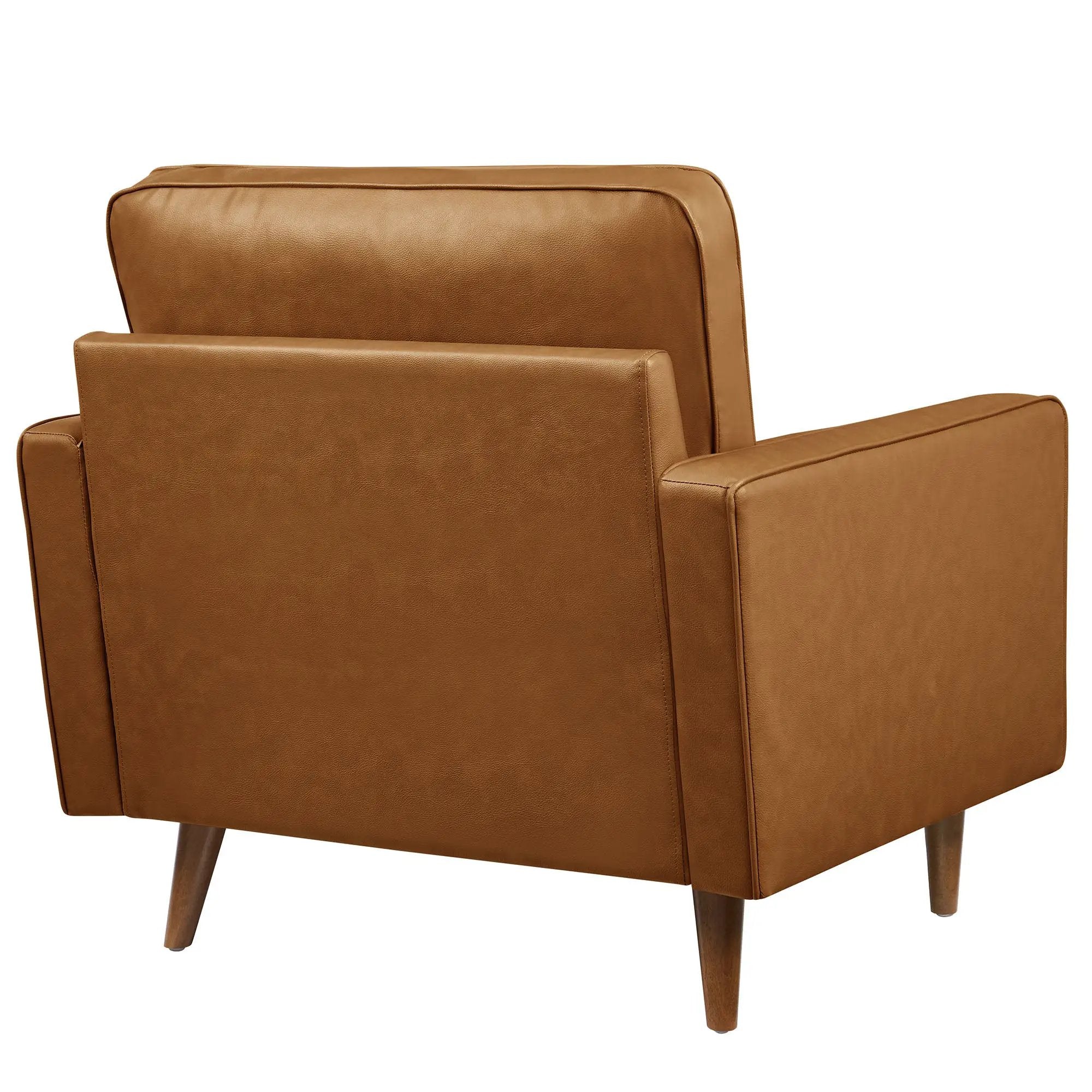 Valour Tufted Vegan Leather Accent Armchair by Modway by HouseOfZazla