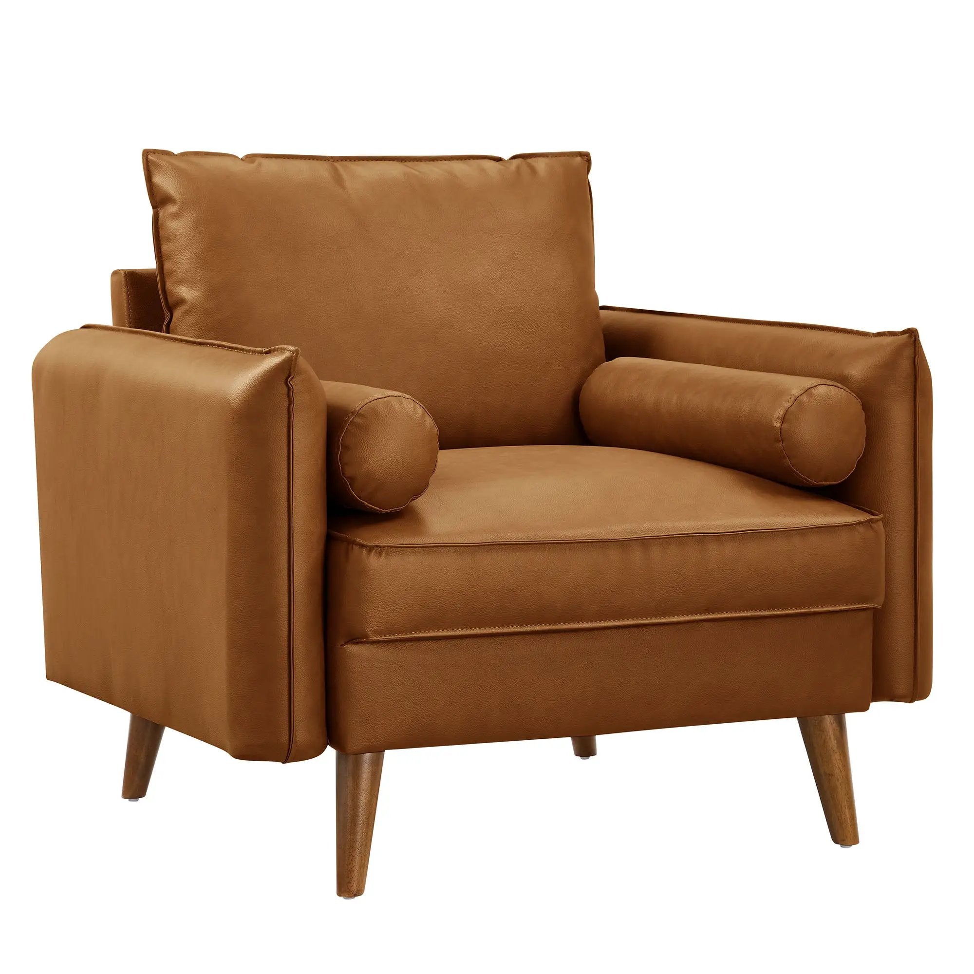 Revive Upholstered Vegan Leather Accent Armchair by Modway by HouseOfZazla