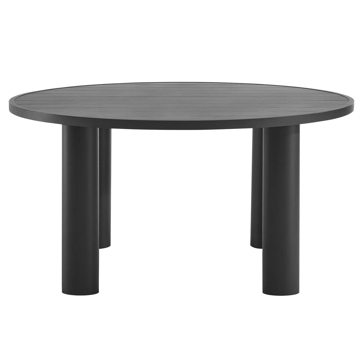 Nautica Outdoor Patio 60" Round Aluminum Dining Table by Modway by HouseOfZazla