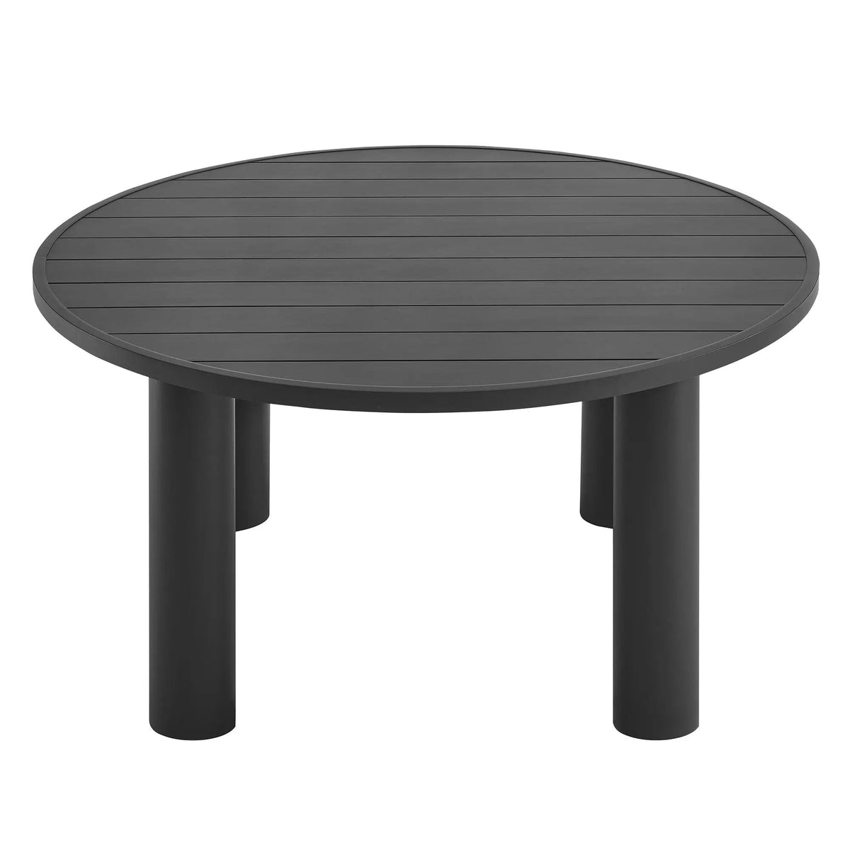 Nautica Outdoor Patio 60" Round Aluminum Dining Table by Modway by HouseOfZazla
