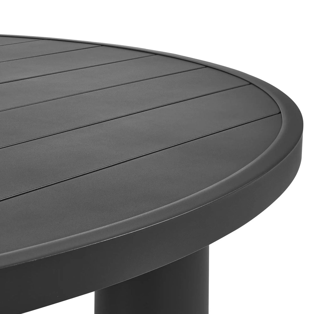 Nautica Outdoor Patio 60" Round Aluminum Dining Table by Modway by HouseOfZazla