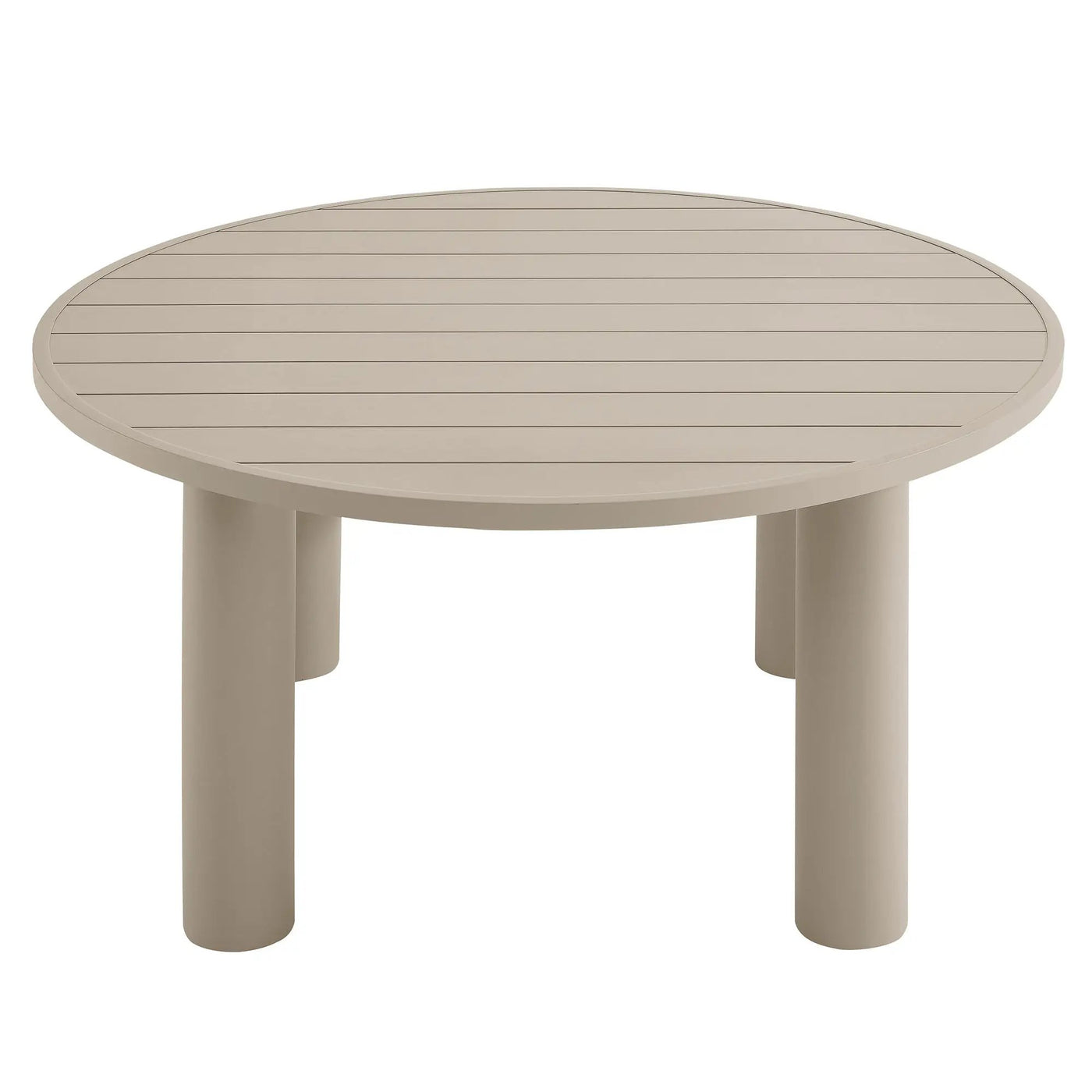 Nautica 5-Piece Round Outdoor Patio Aluminum Dining Table and Chairs Set by HouseOfZazla