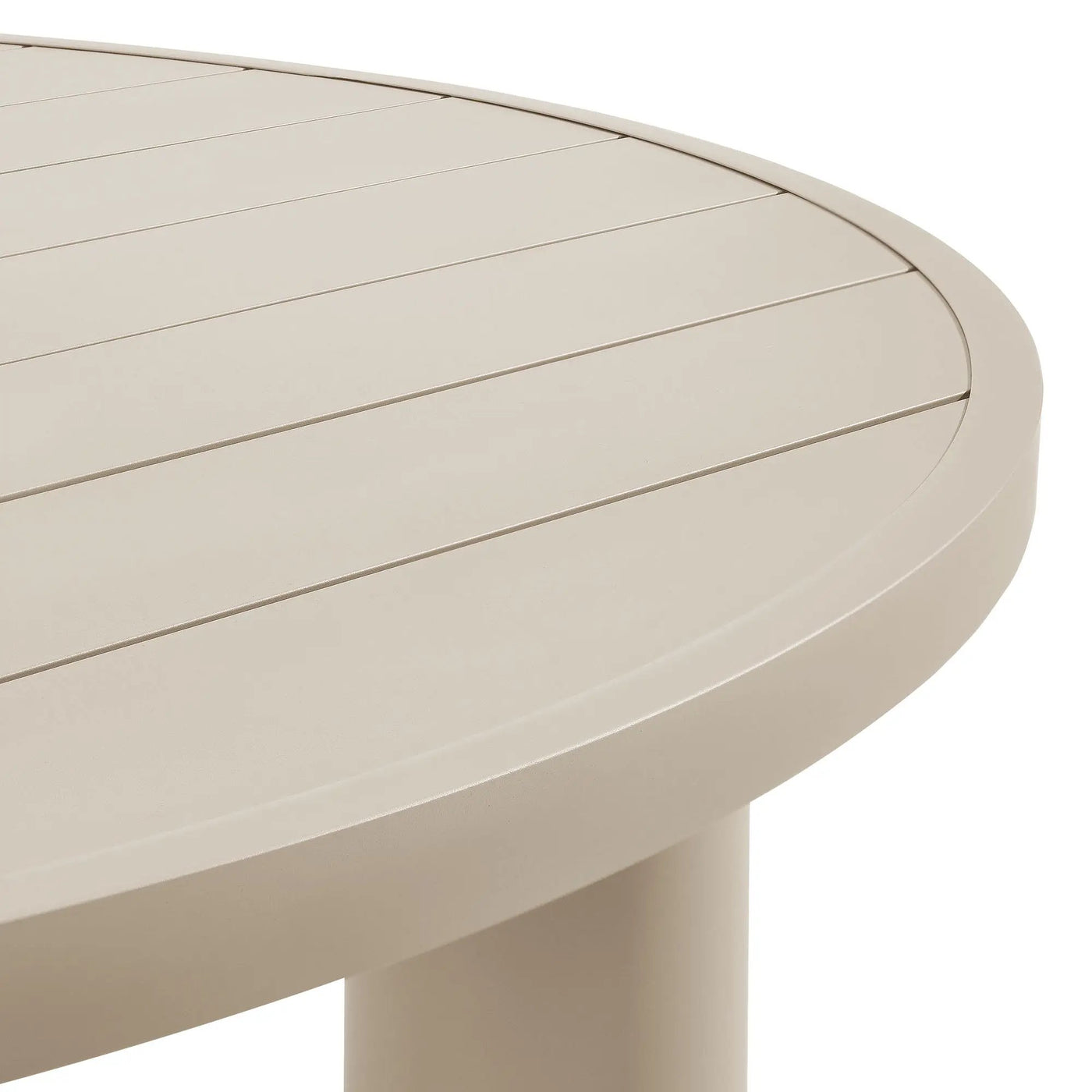 Nautica Outdoor Patio 60" Round Aluminum Dining Table by Modway by HouseOfZazla