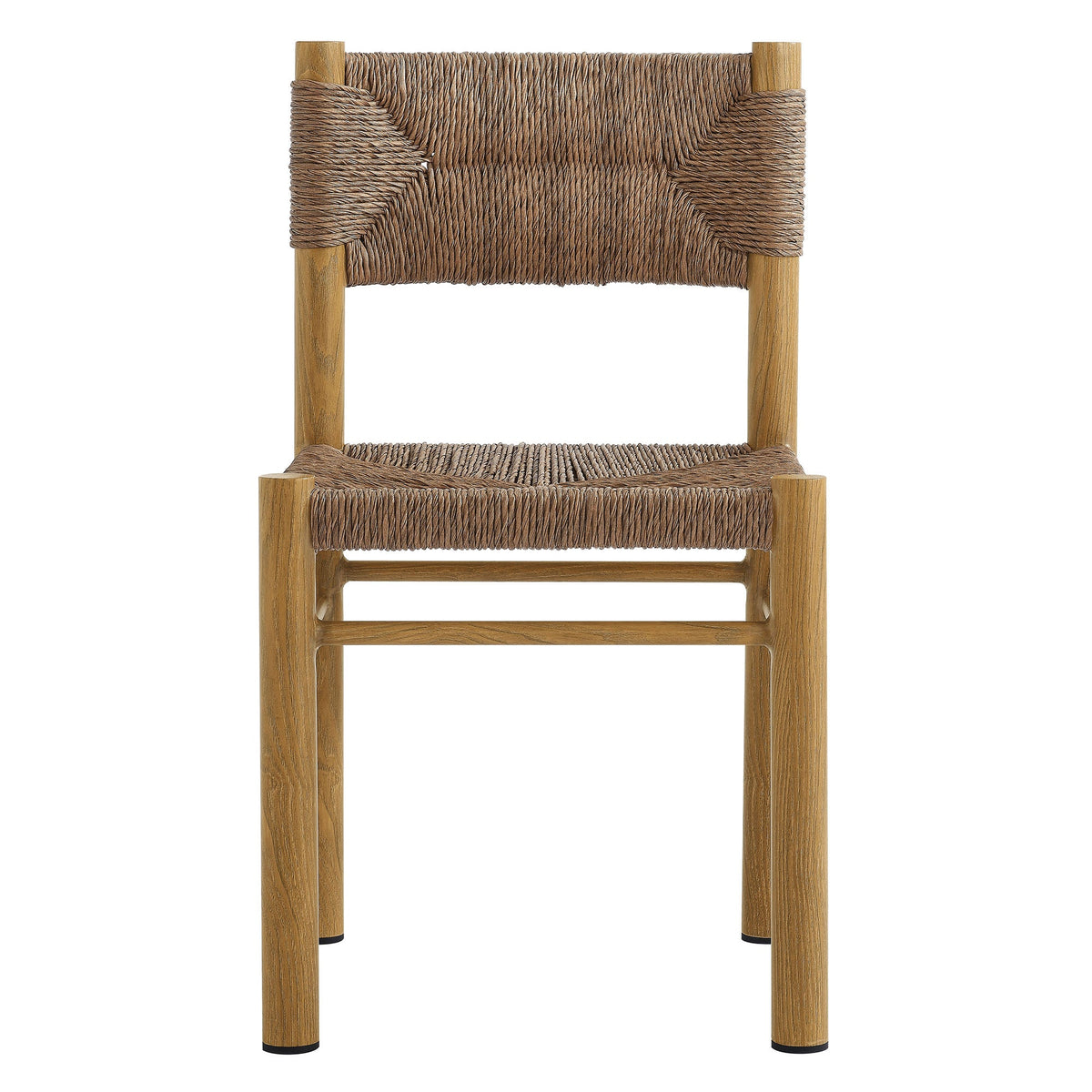 Parkland 7-Piece Rectangular Outdoor Patio Rattan and Aluminum Dining Table and Chairs Set by Modway, photo 13 of 30