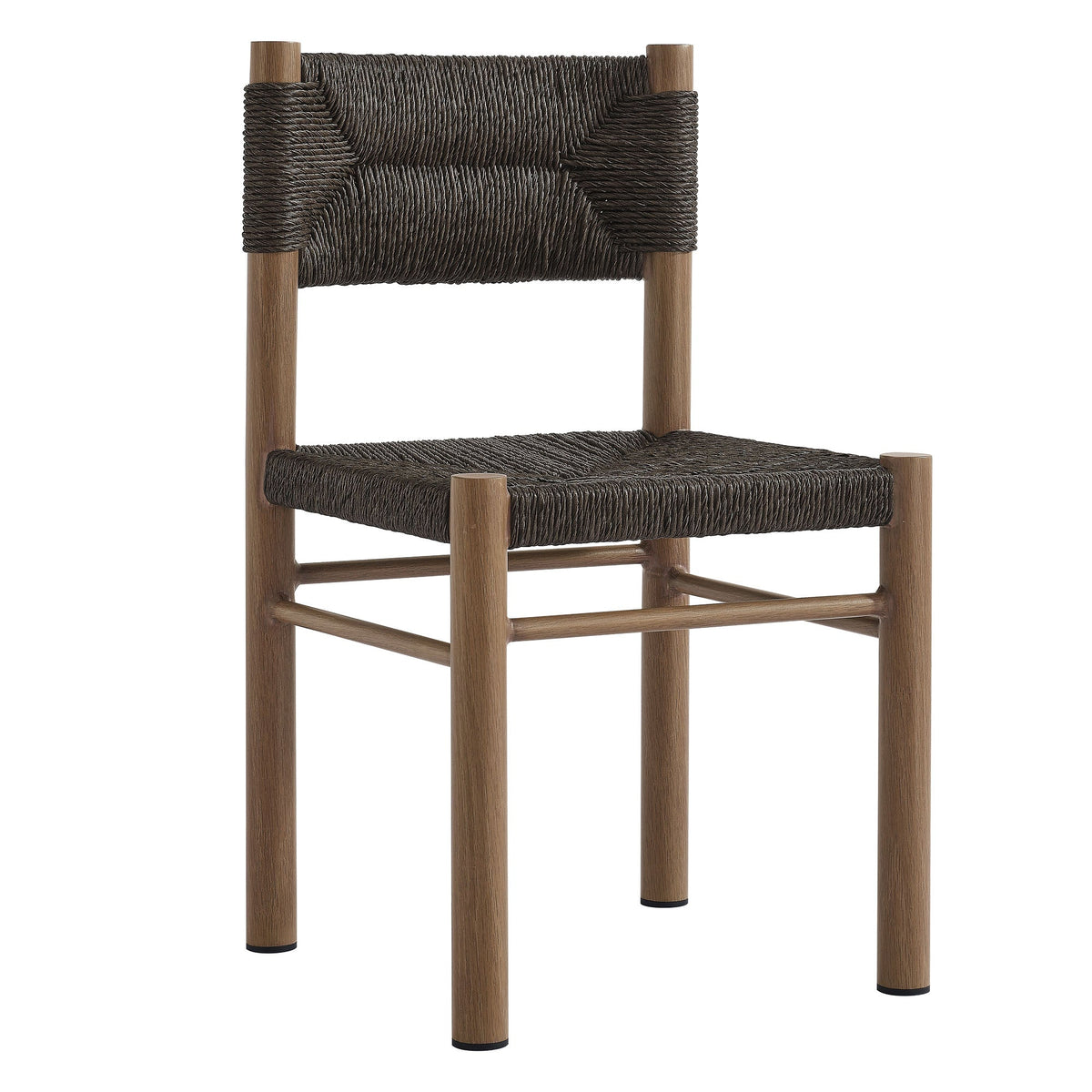 Parkland 7-Piece Rectangular Outdoor Patio Rattan and Aluminum Dining Table and Chairs Set by Modway, photo 25 of 30