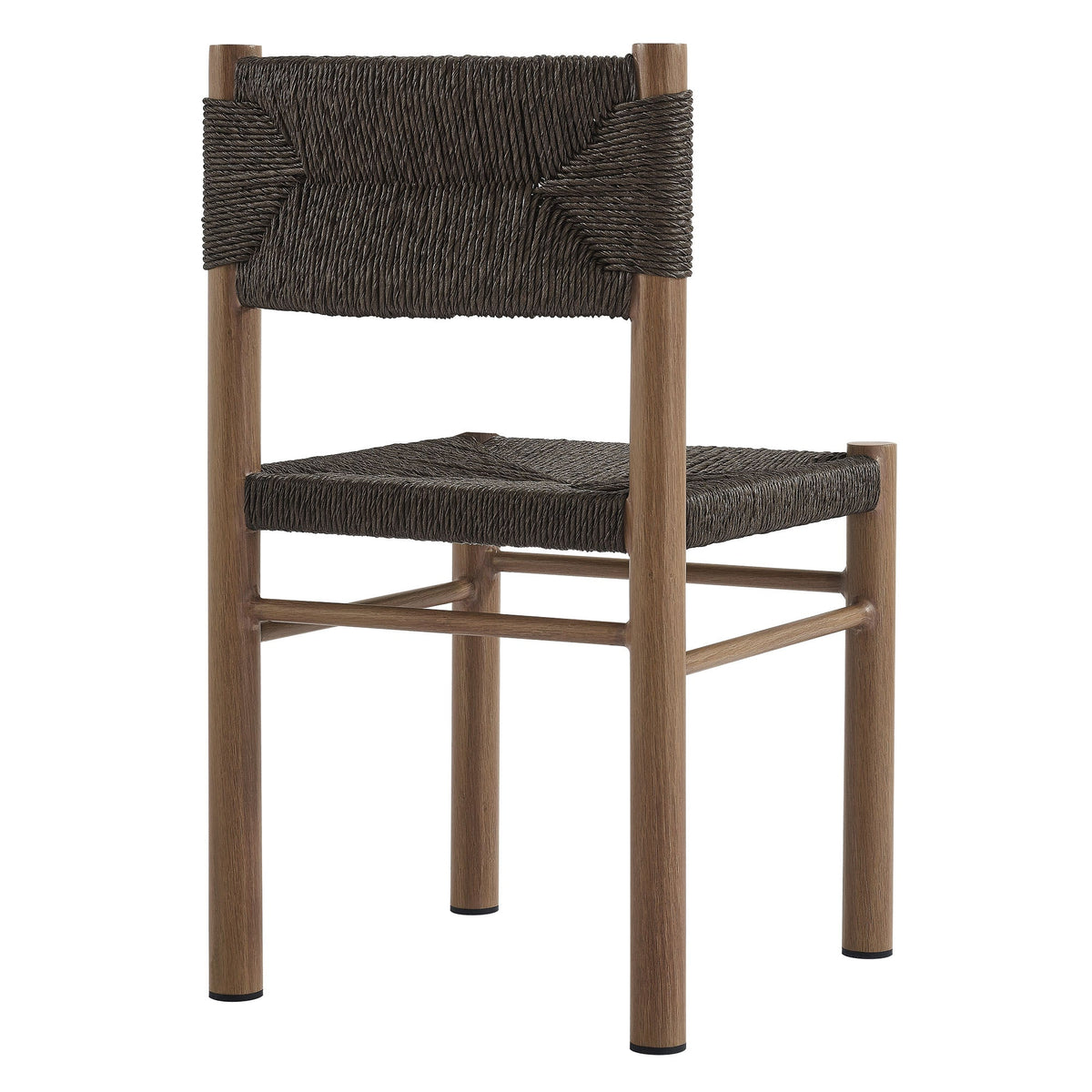 Parkland 7-Piece Rectangular Outdoor Patio Rattan and Aluminum Dining Table and Chairs Set by Modway, photo 27 of 30