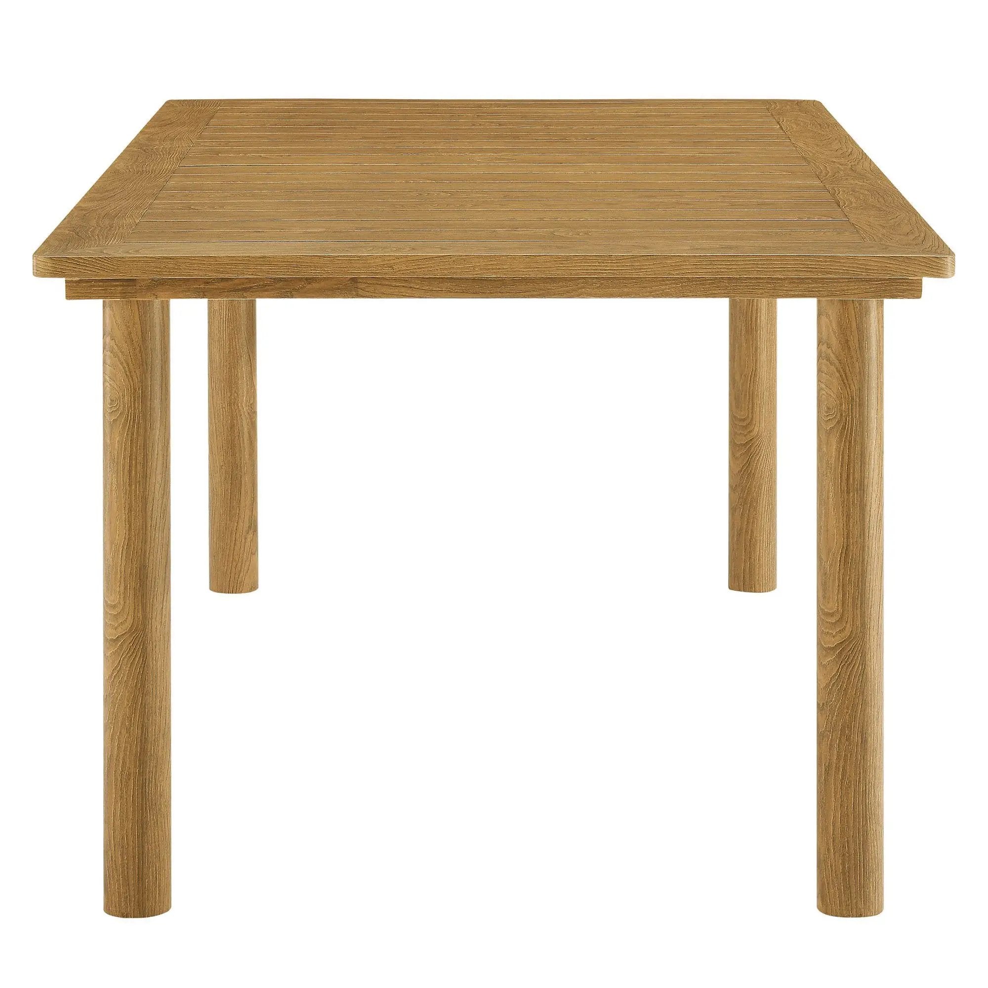 Parkland 76" Outdoor Aluminum Patio Dining Table by Modway by HouseOfZazla