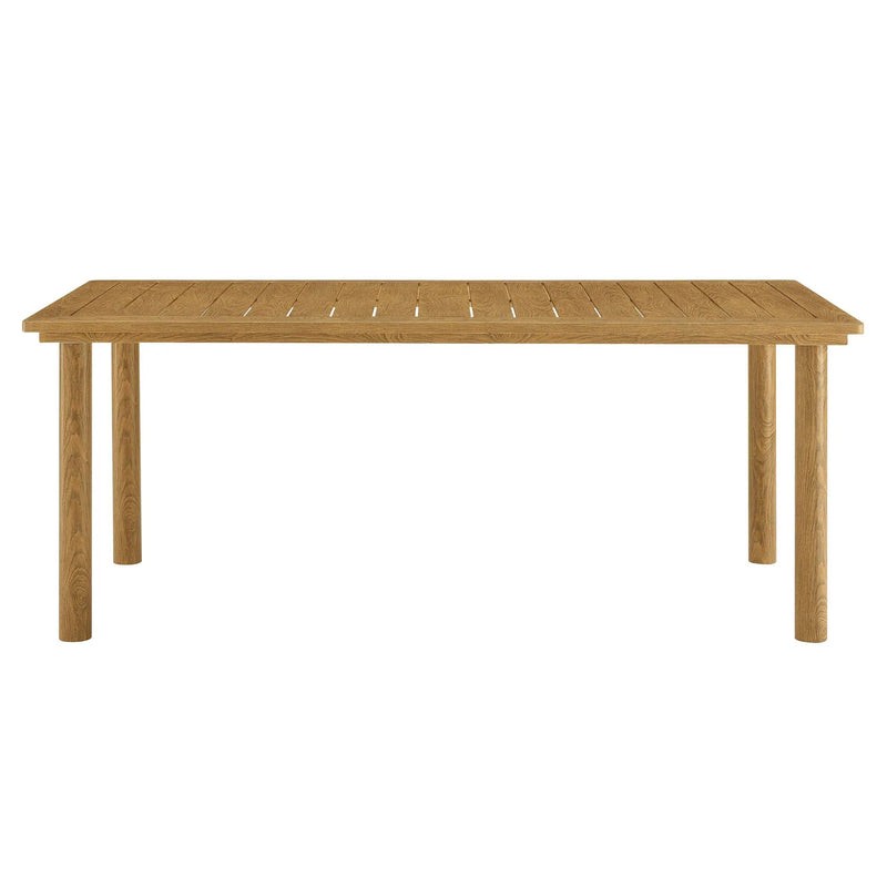 Parkland 76" Outdoor Aluminum Patio Dining Table by Modway by HouseOfZazla