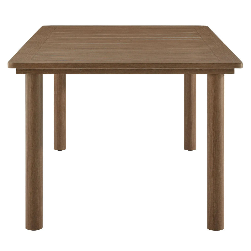 Parkland 76" Outdoor Aluminum Patio Dining Table by Modway by HouseOfZazla