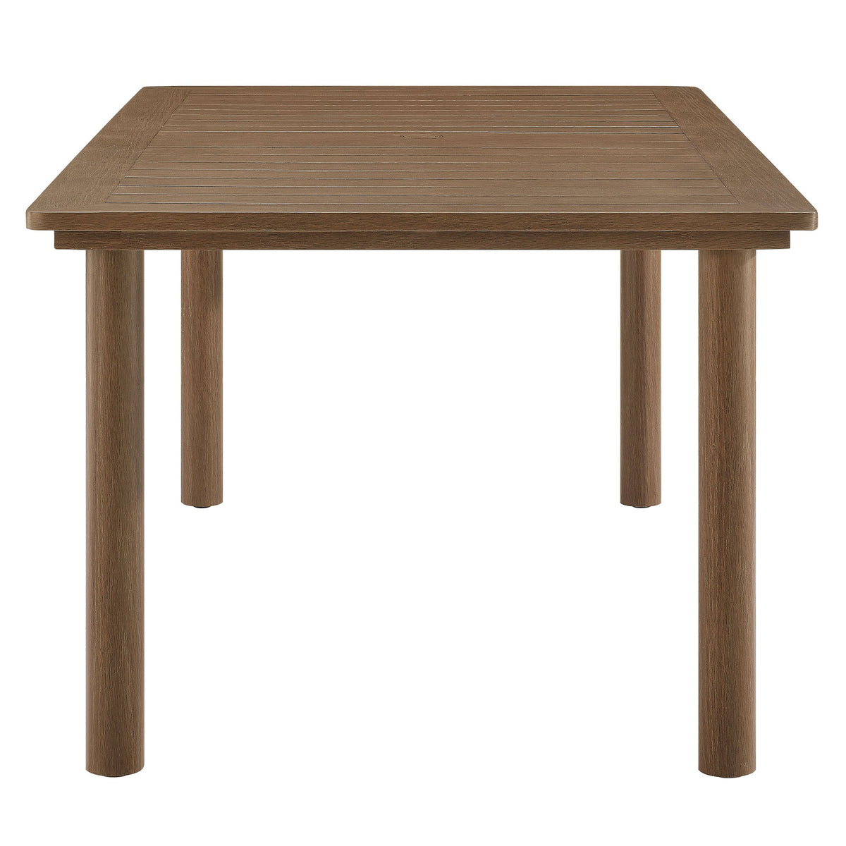 Parkland 7-Piece Rectangular Outdoor Patio Rattan and Aluminum Dining Table and Chairs Set by Modway, photo 21 of 30