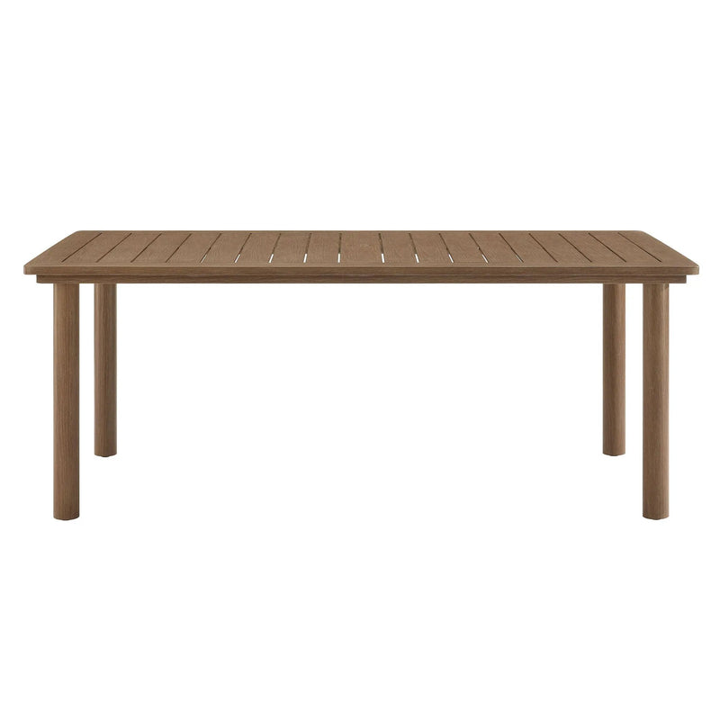 Parkland 76" Outdoor Aluminum Patio Dining Table by Modway by HouseOfZazla