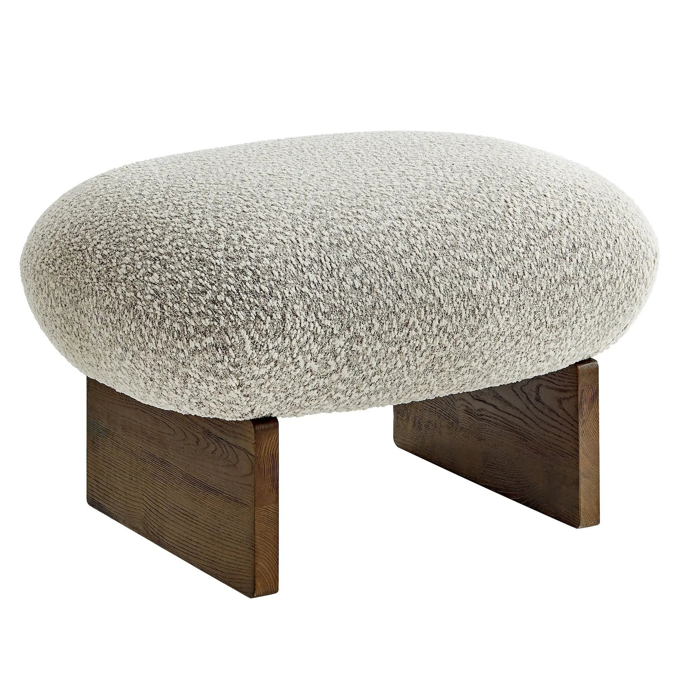 Loyal Boucle Fabric Accent Chair and Ottoman Set by Modway by HouseOfZazla