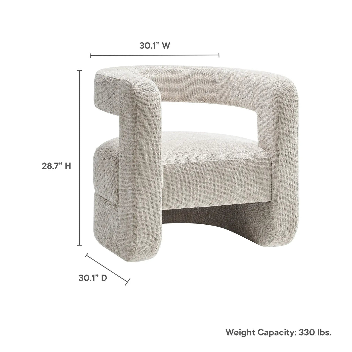 Jaylin Upholstered Chenille Accent Chair by Modway by HouseOfZazla