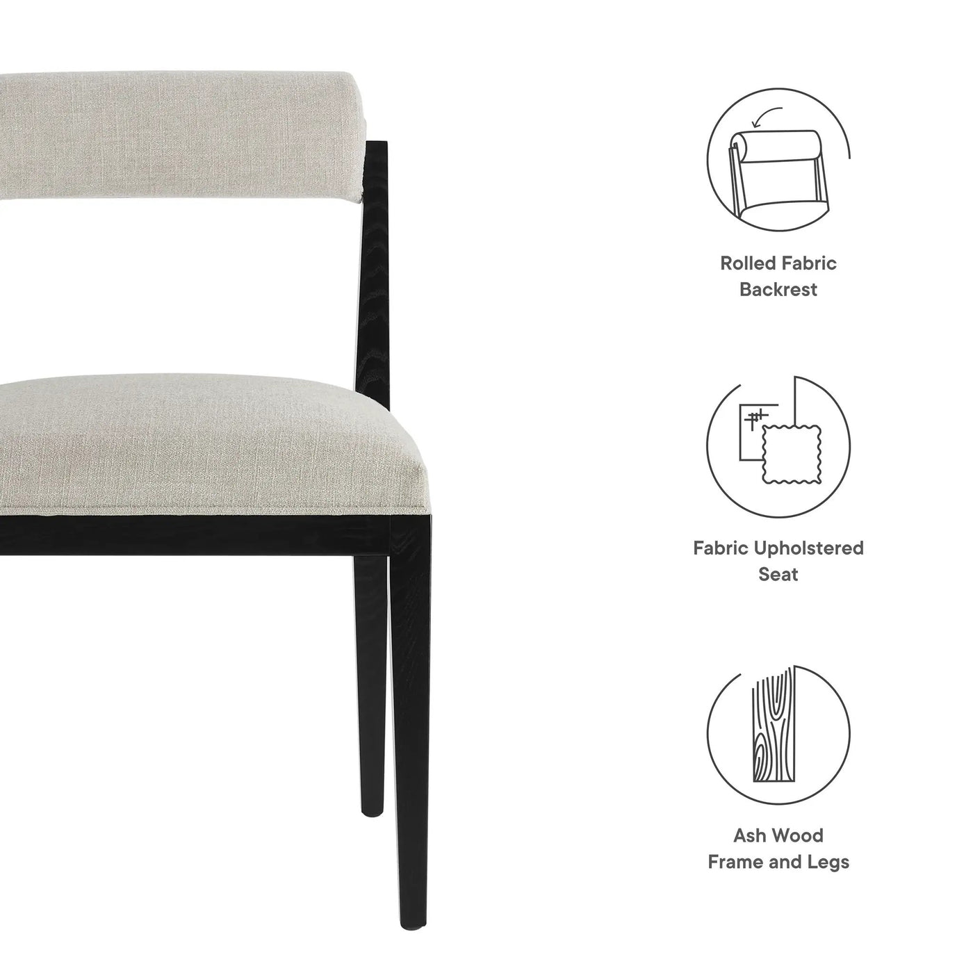 Kai Fabric Dining Chair by Modway by HouseOfZazla