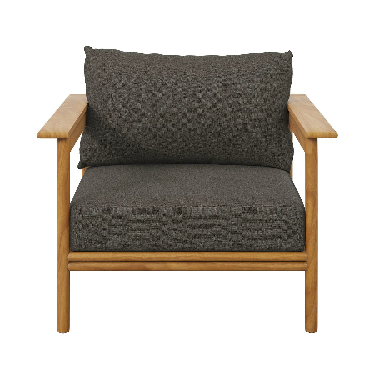 Wren Outdoor Patio Teak Wood Armchair Set of 2 by Modway by HouseOfZazla