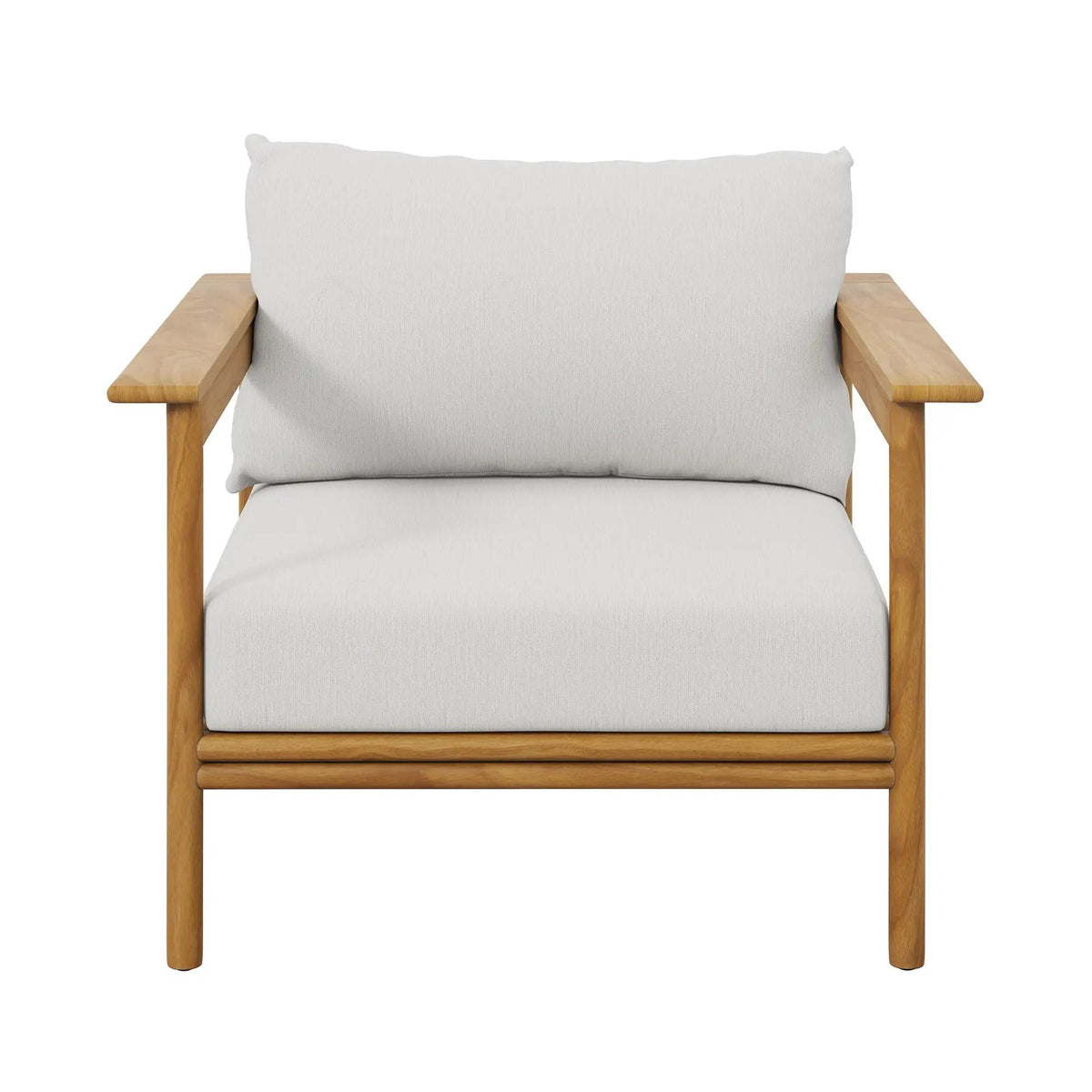 Wren Outdoor Patio Teak Wood Armchair Set of 2 by Modway by HouseOfZazla