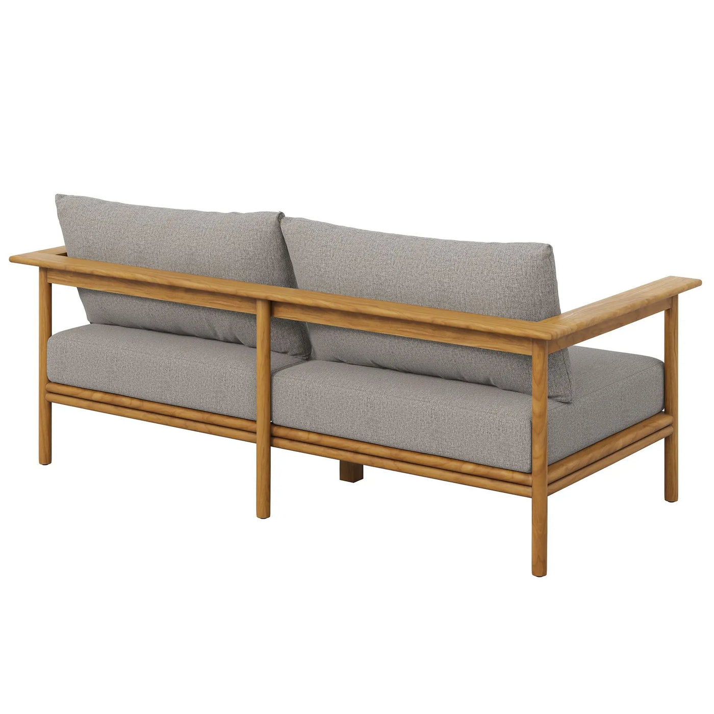 Wren Outdoor Patio Teak Wood Sofa by Modway by HouseOfZazla