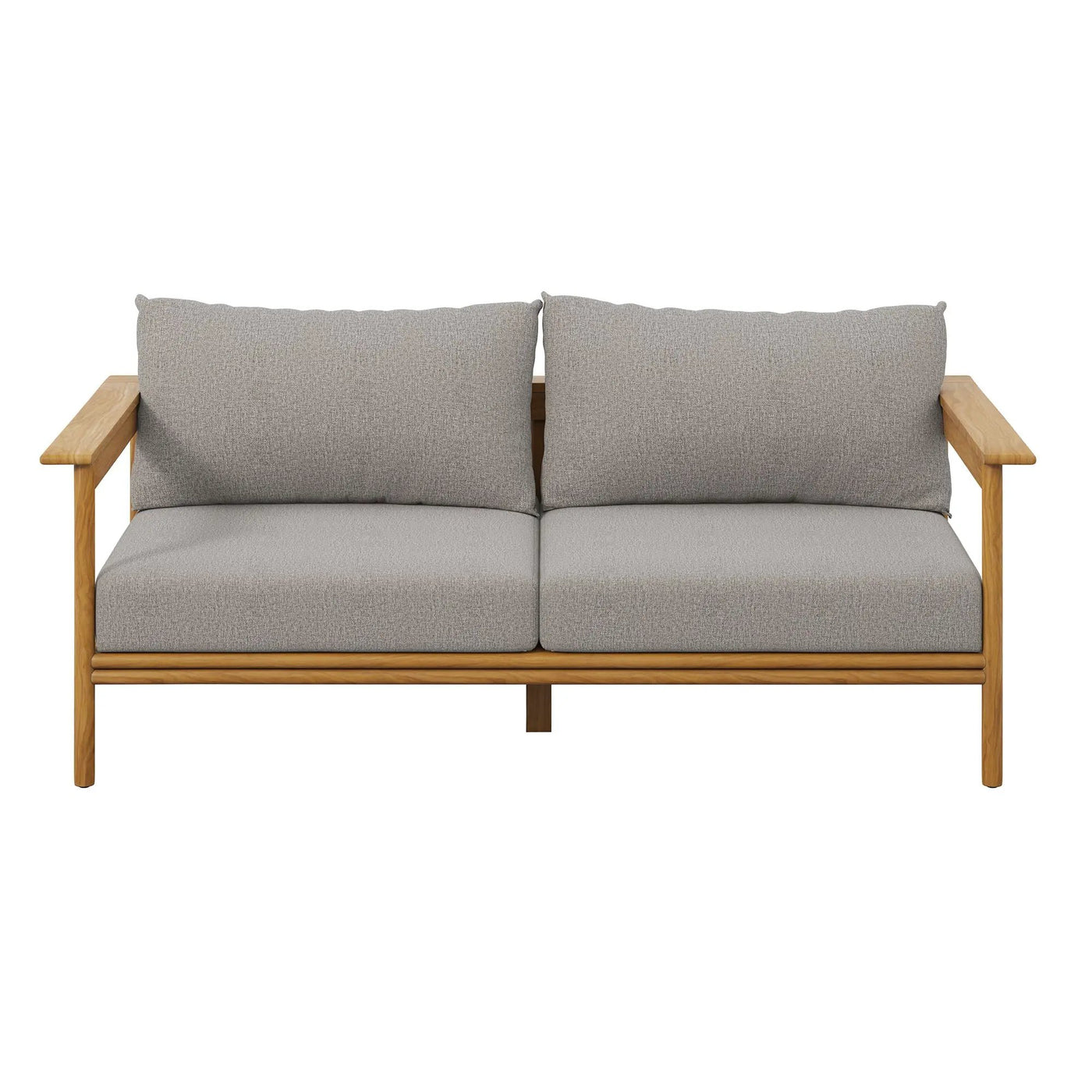 Wren Outdoor Patio Teak Wood Sofa by Modway by HouseOfZazla