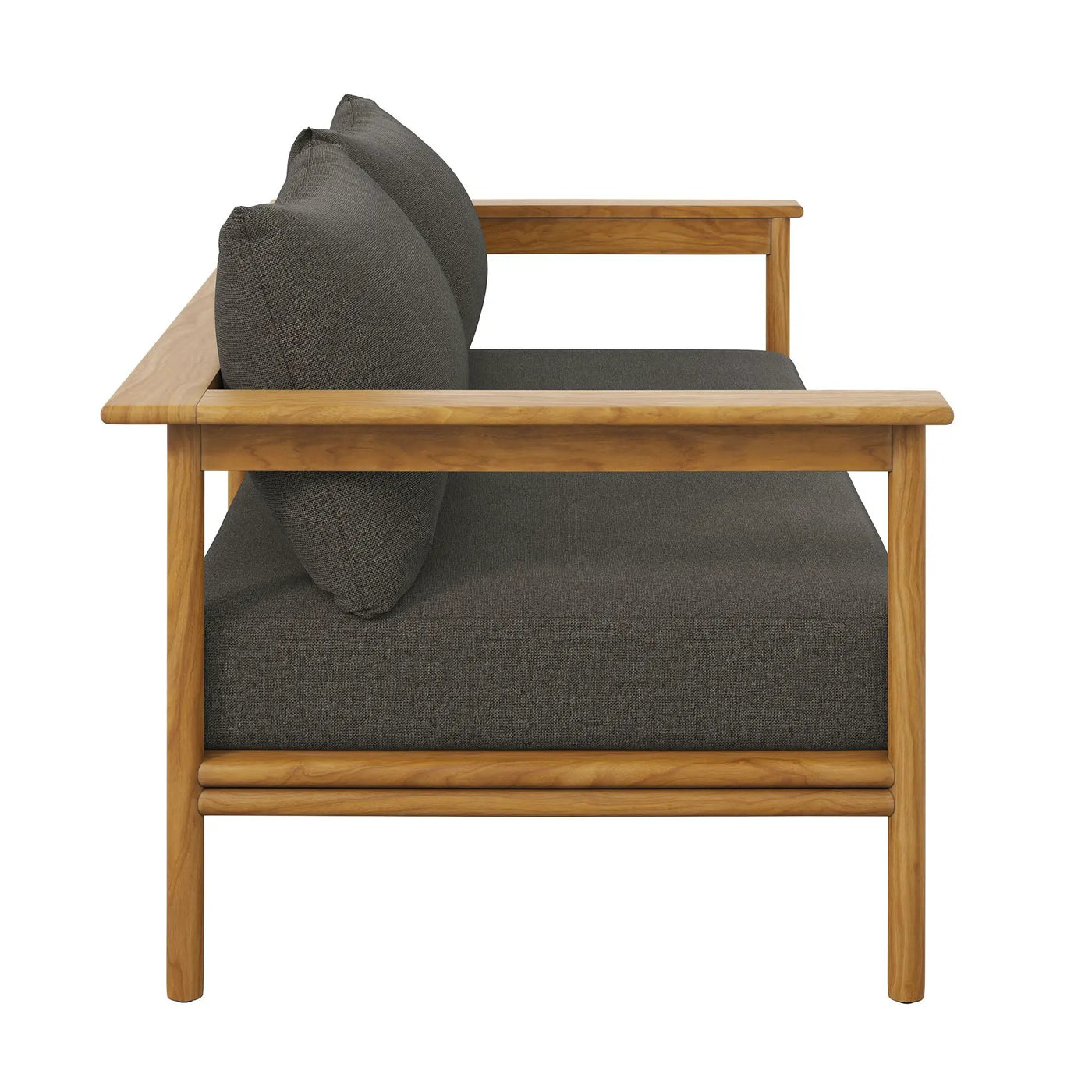 Wren Outdoor Patio Teak Wood Sofa by Modway by HouseOfZazla